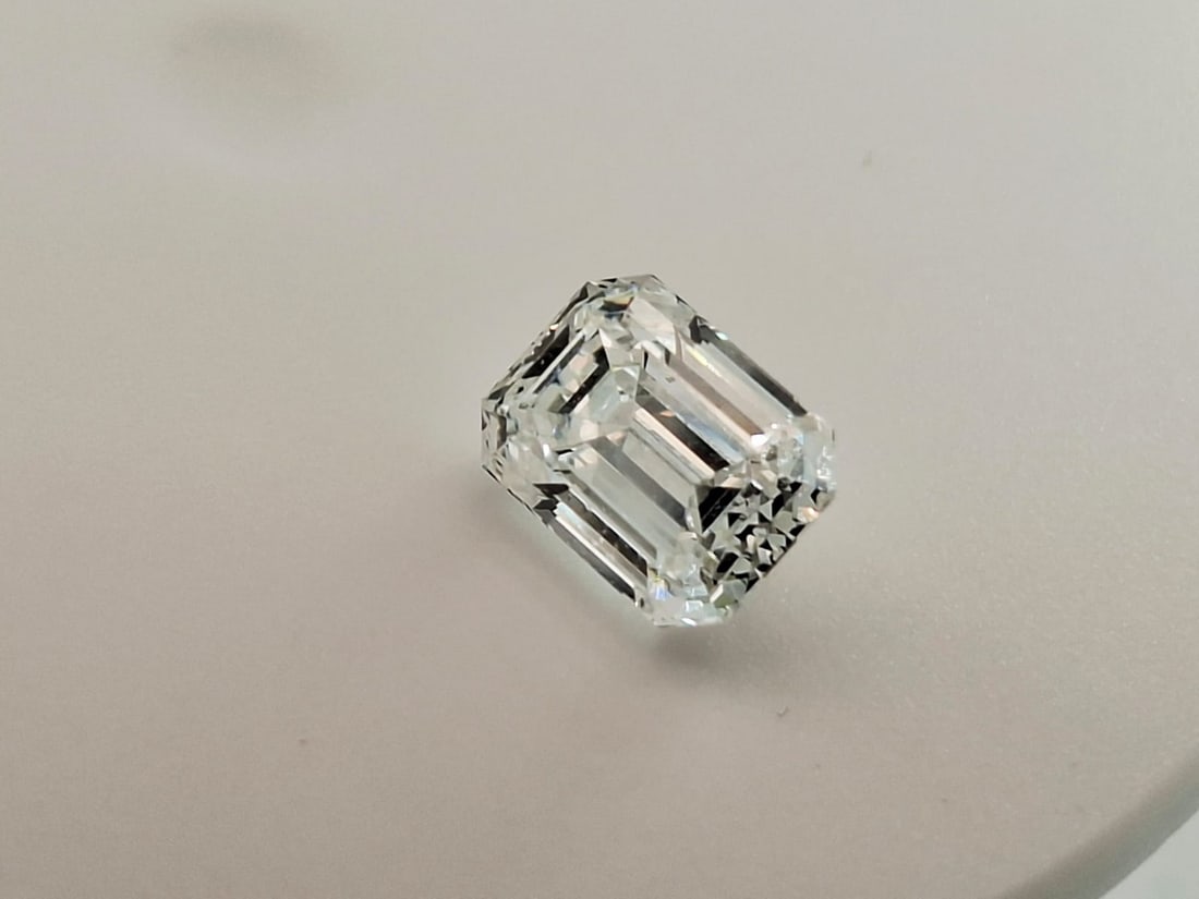 1.53ct GIA Certified Emerald Cut Diamond - E Color, VS1 Clarity - Double Excellent: Impressive 1.53 Carat Natural Diamond - "Double Excellent" Finish & Colorless BrillianceCertification: GIA Report #5202972223Shape and Cut: Emerald CutCarat Weight: 1.53 CaratsColor Grade: E (Colorles