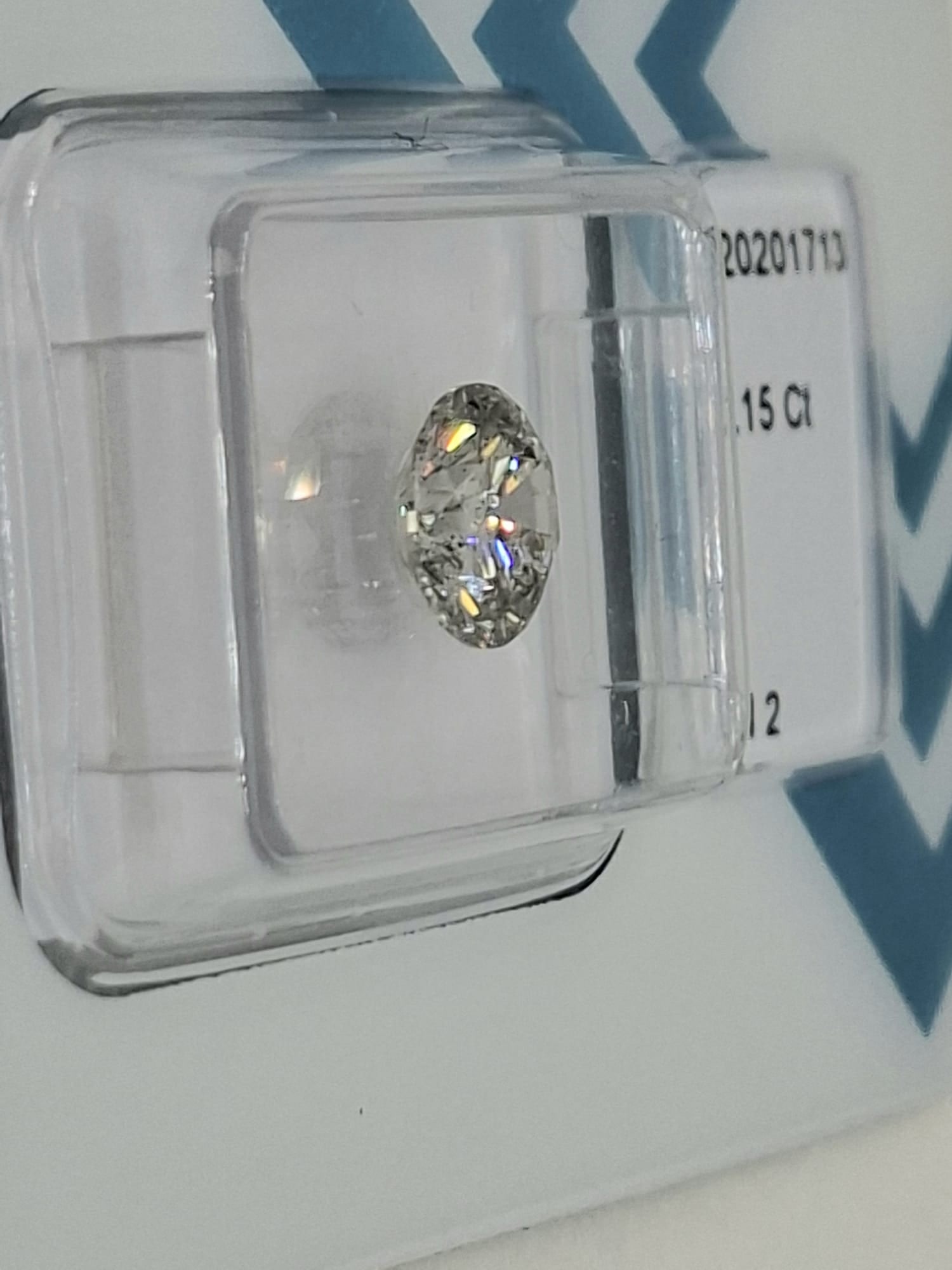 1.15 Carat Round Brilliant Natural Diamond - IGI Certified - Triple Excellent Cut - Sealed - 3