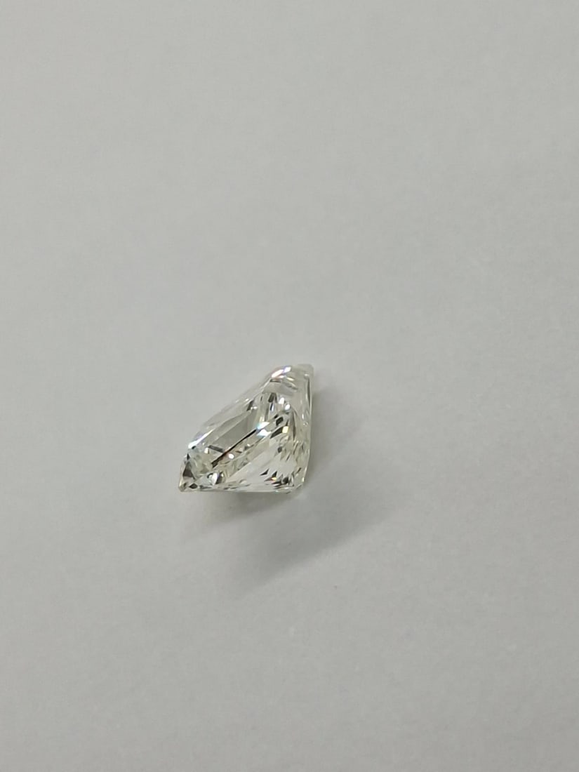 1.03 CT Princess Cut Diamond - K Color - VVS 2 - GIA Certified - 5