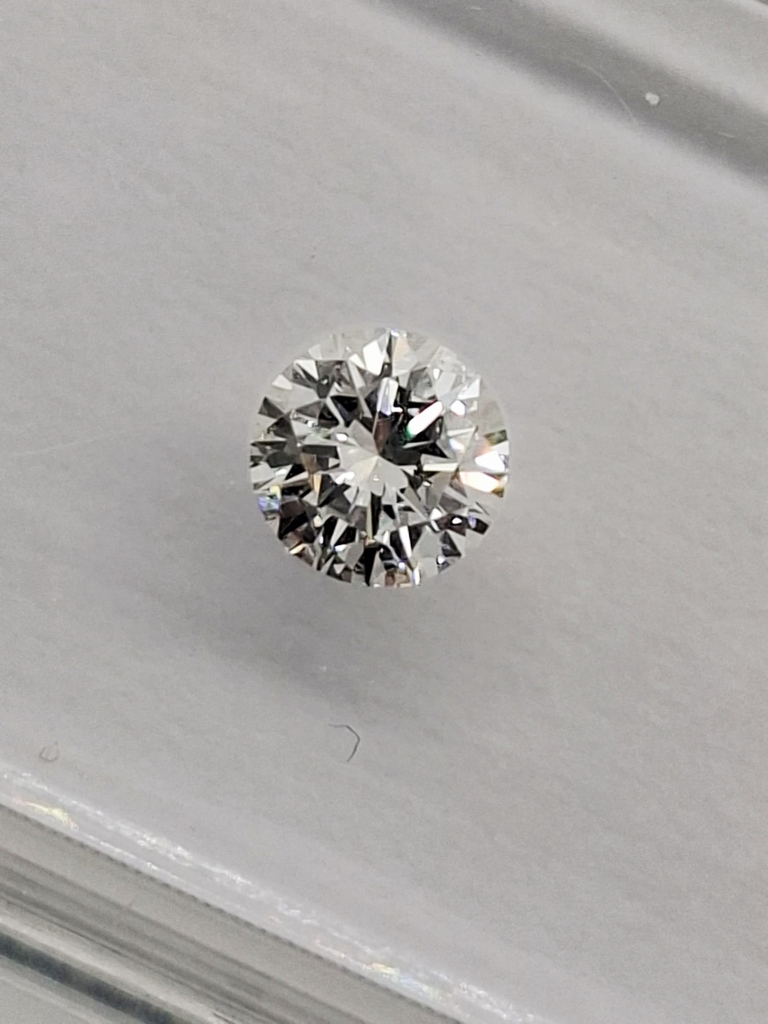0.42 CTW Pair D IF Natural Round Brilliant Diamonds IGI Certified Sealed - 4