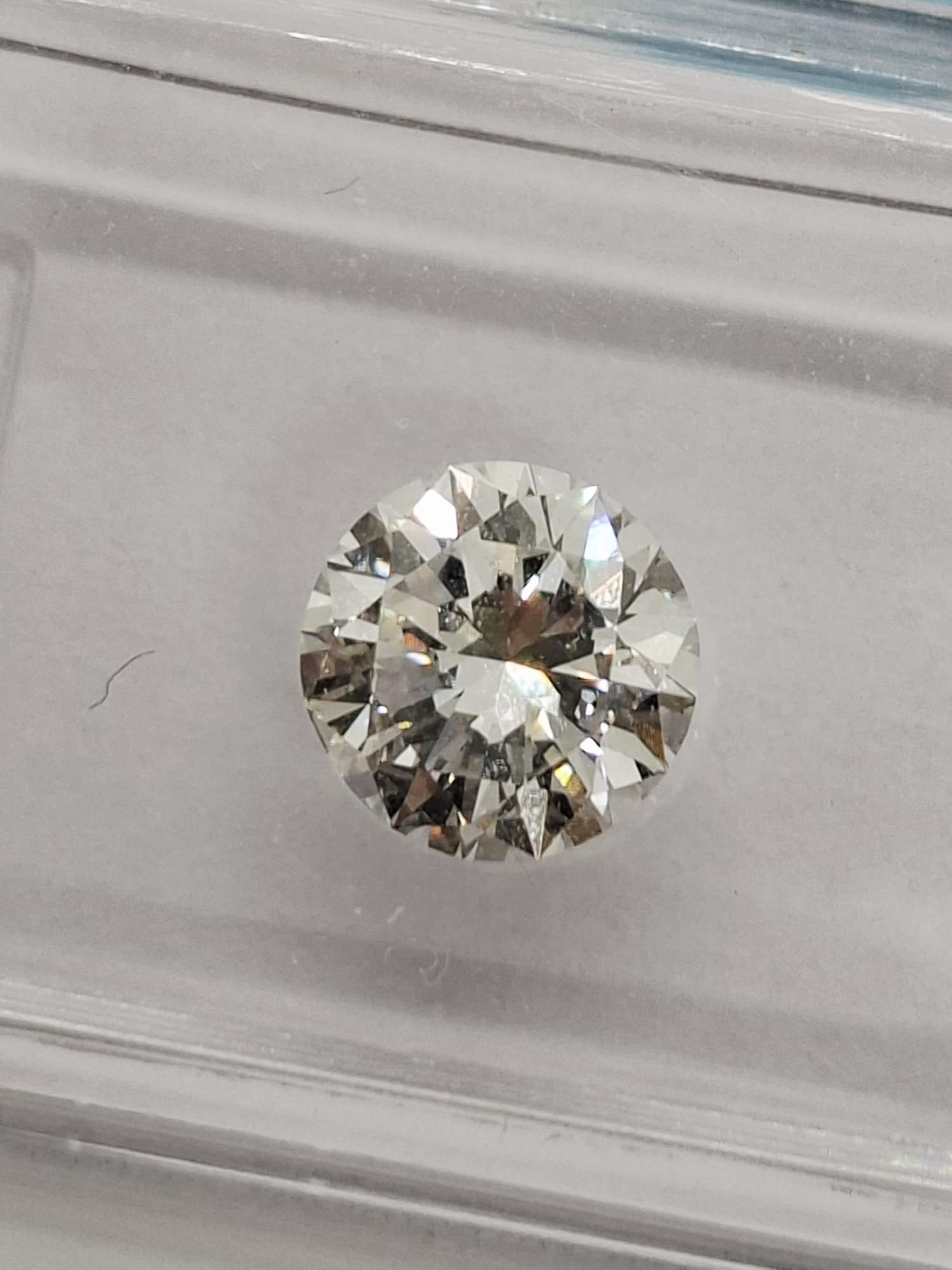 0.91 CT Natural Round Brilliant Diamond G VVS2 IGI Certified Sealed CertiCard - 8