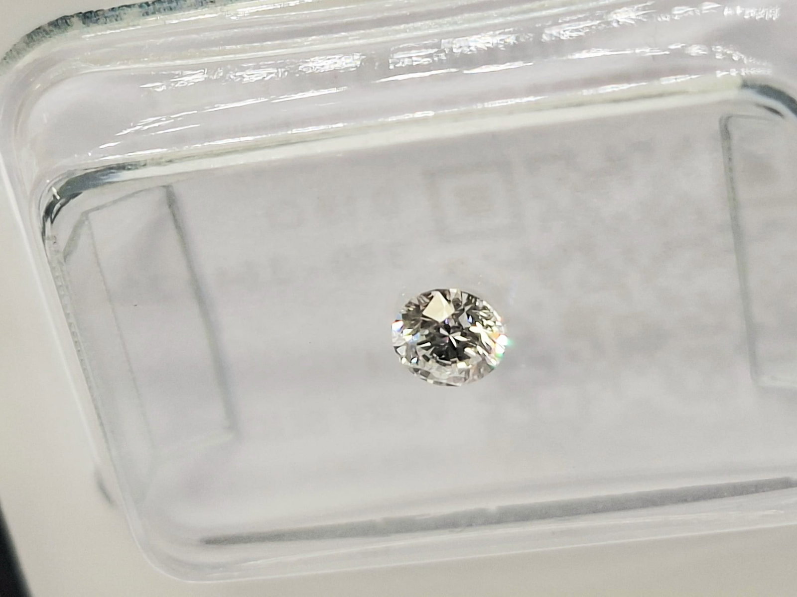 0.57 TCW Parcel of 3 Natural Round Brilliant Diamonds G SI1 IGI Certified Sealed - 13