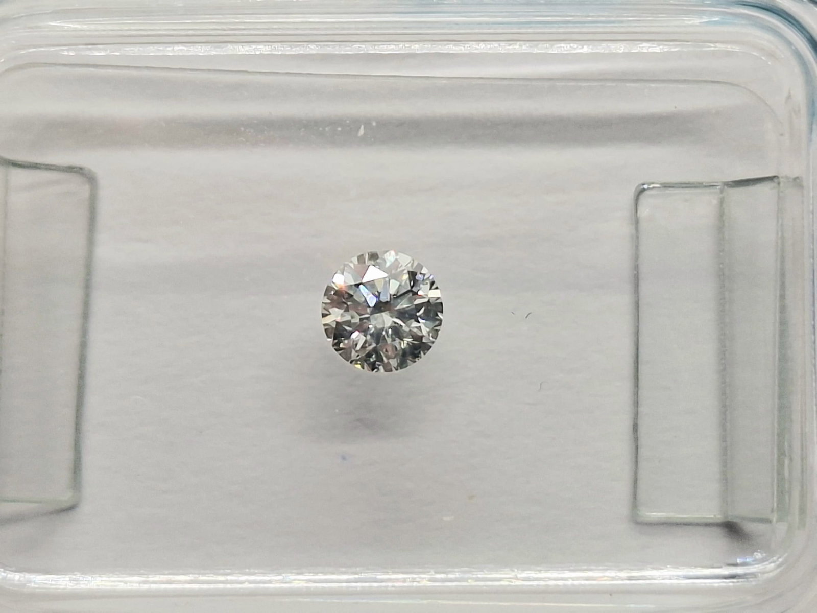 0.57 TCW Parcel of 3 Natural Round Brilliant Diamonds G SI1 IGI Certified Sealed - 7