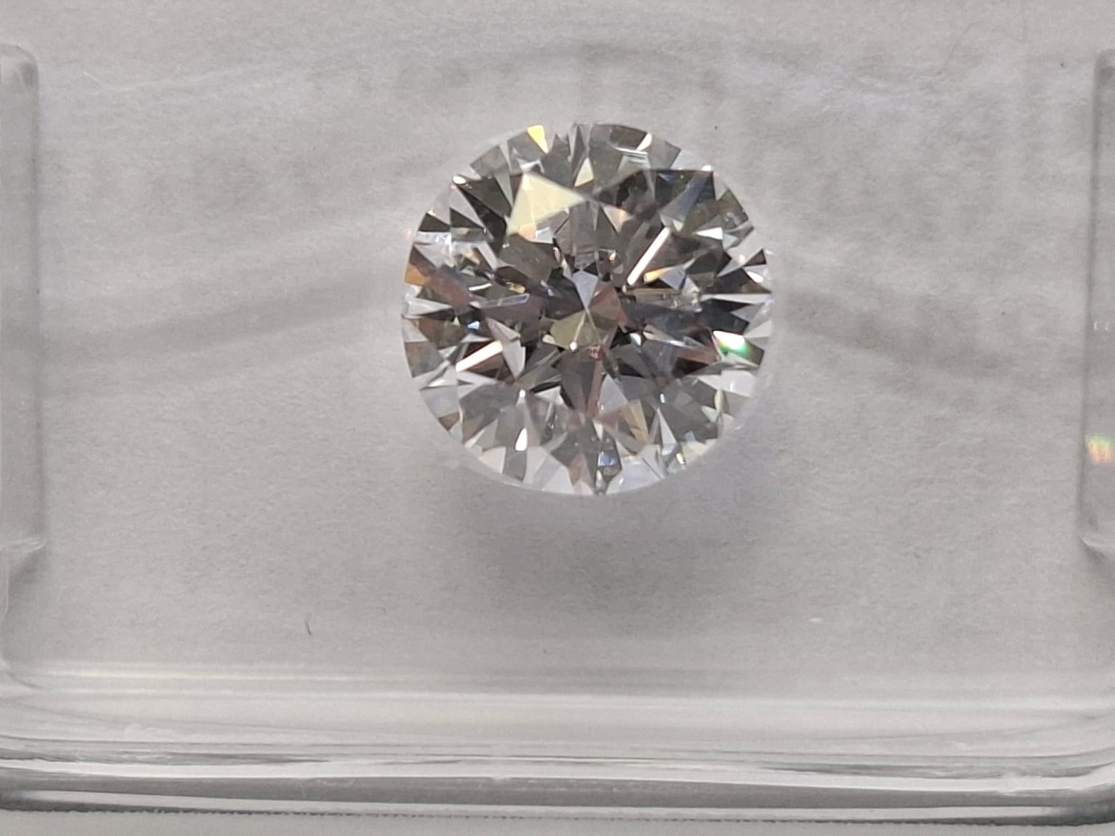 1.53 CT Natural Round Brilliant Diamond E VVS1 Ideal Cut IGI Certified Sealed CertiCard - 7