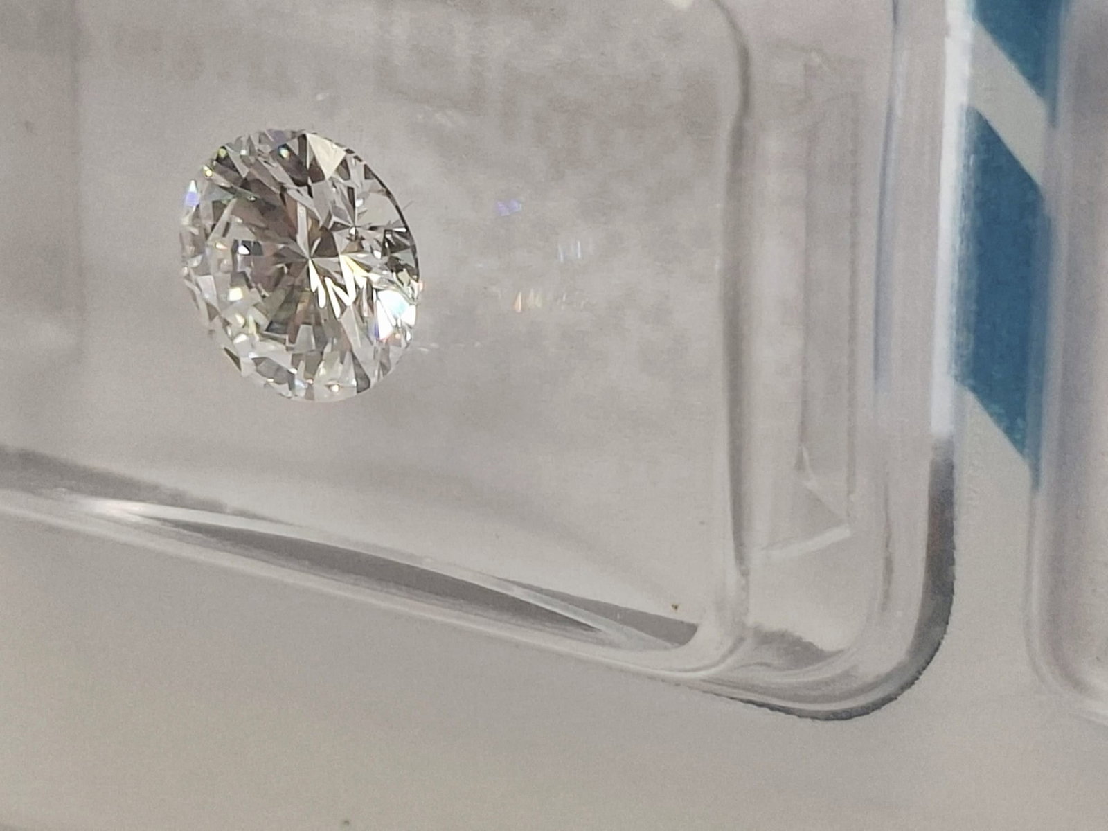 1.00 CT Natural Round Brilliant Diamond D IF Colorless Flawless IGI Certified Sealed CertiCard - 6