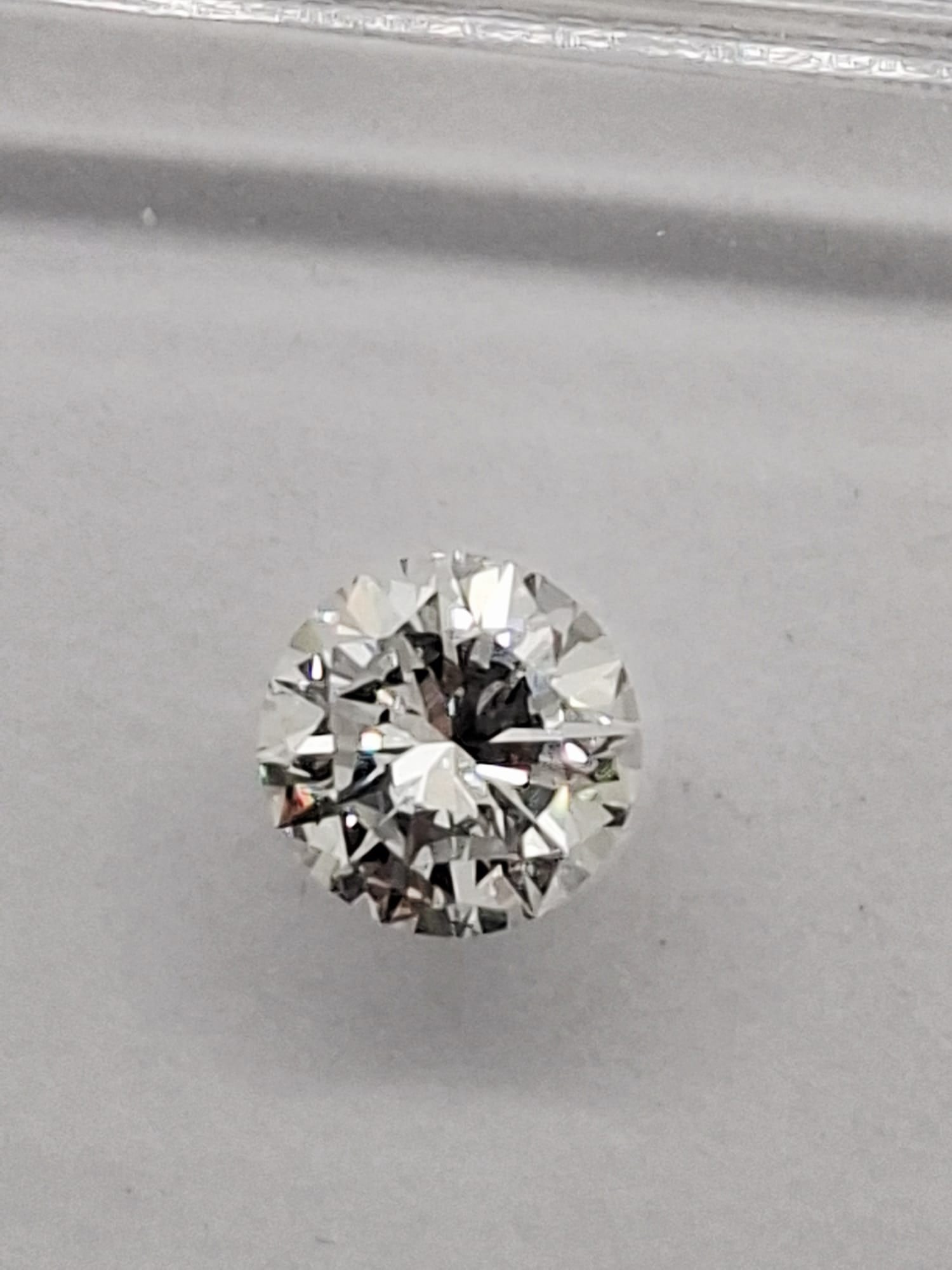0.50 CTW Matched Pair Natural Round Brilliant Diamonds E IF Colorless Flawless IGI Certified Sealed - 4