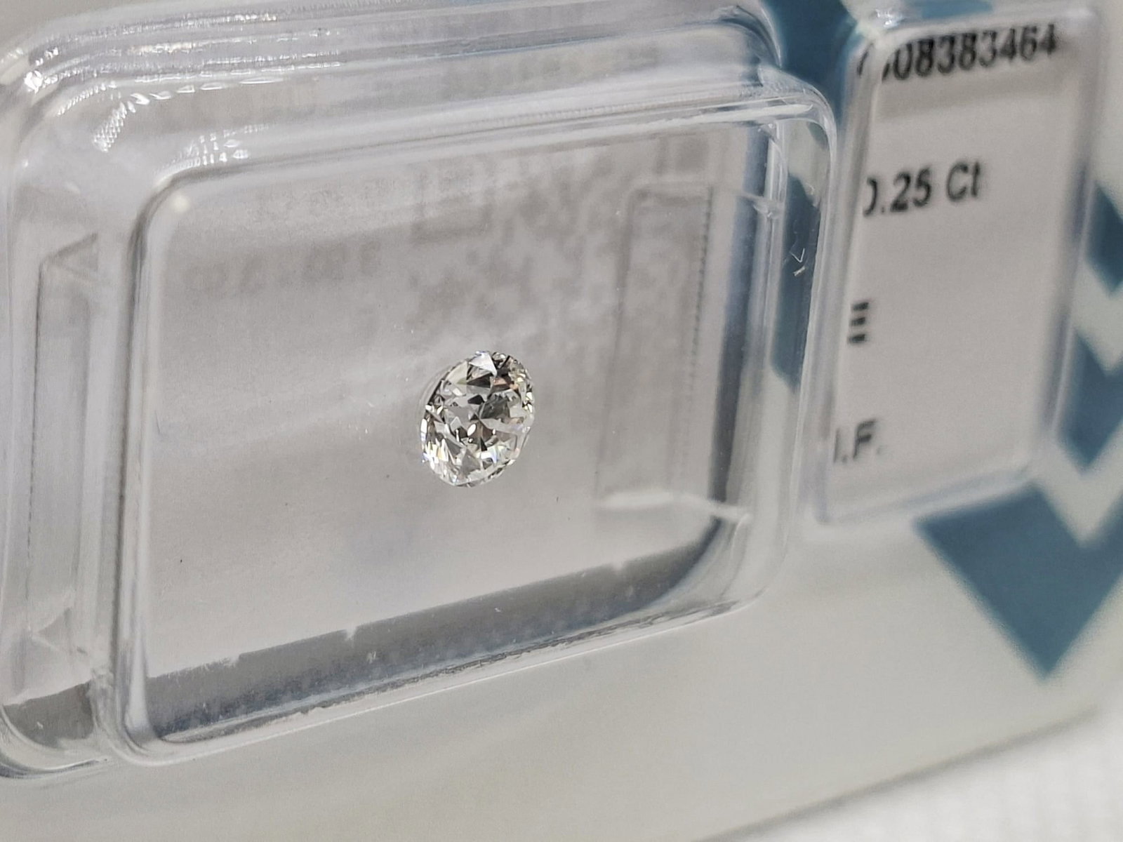 0.50 CTW Matched Pair Natural Round Brilliant Diamonds E IF Colorless Flawless IGI Certified Sealed - 5