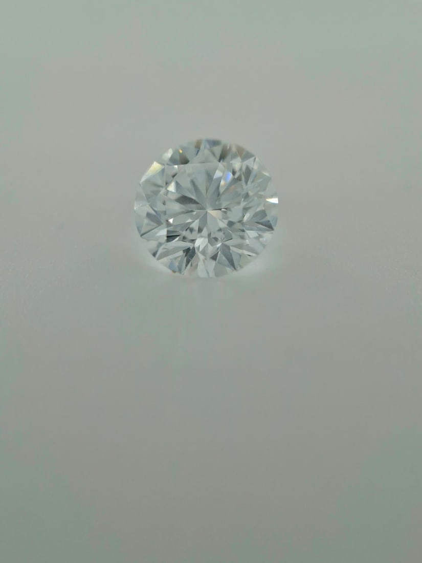0.58 CT Natural Diamond D Color VVS1 3EX GIA Certified - 3