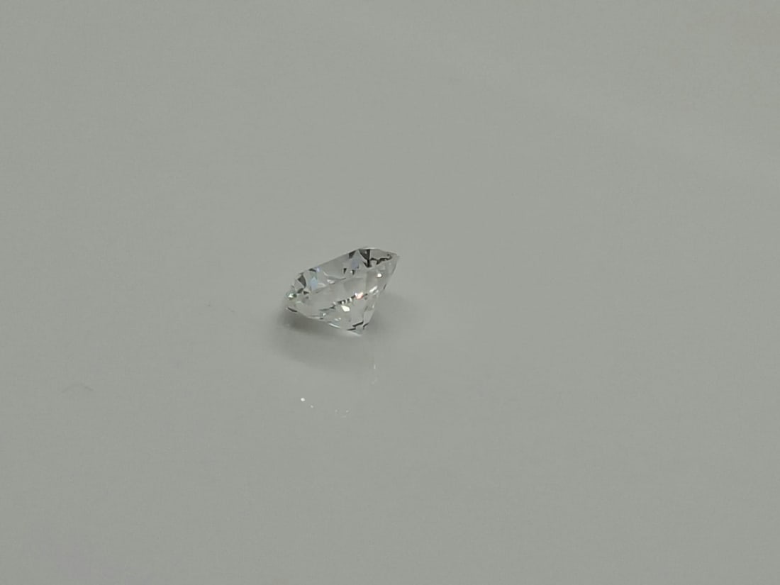 0.58 CT Natural Diamond D Color VVS1 3EX GIA Certified - 5