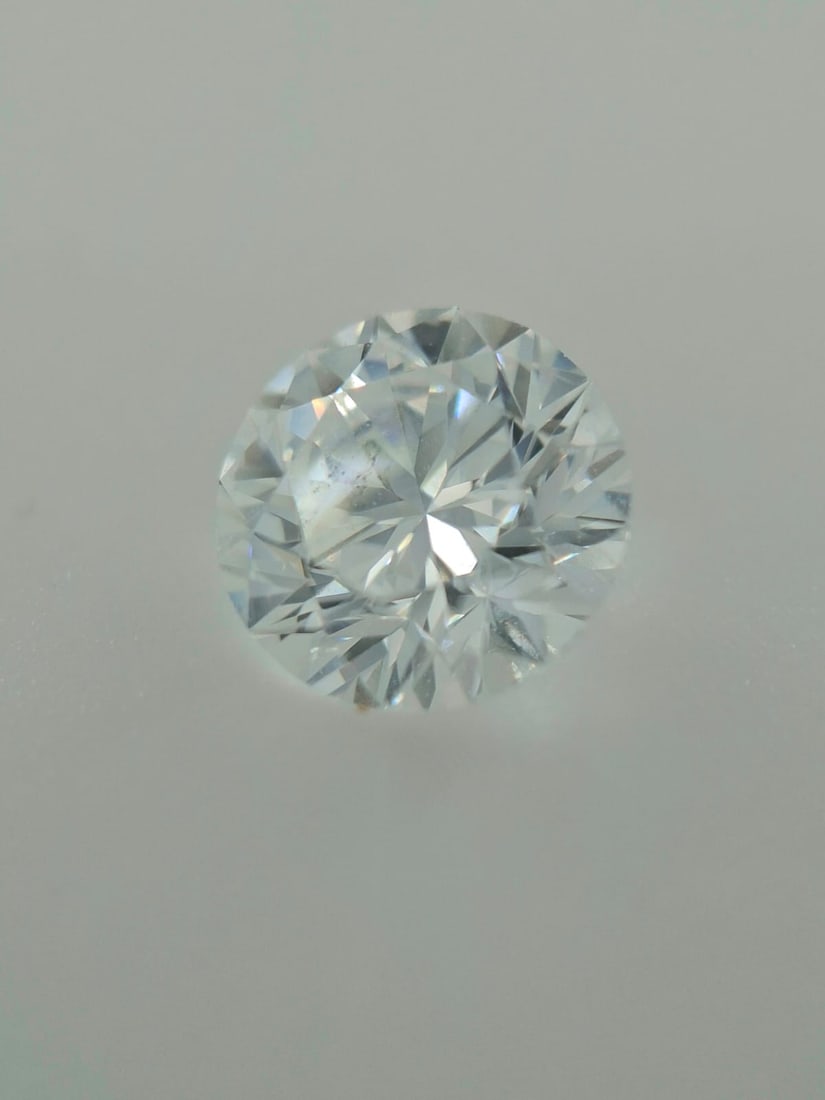 0.58 CT Natural Diamond D Color VVS1 3EX GIA Certified - 6