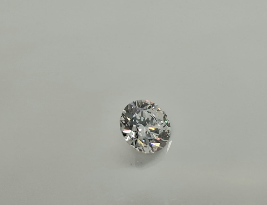 0.58 CT Natural Diamond D Color VVS1 3EX GIA Certified - 7