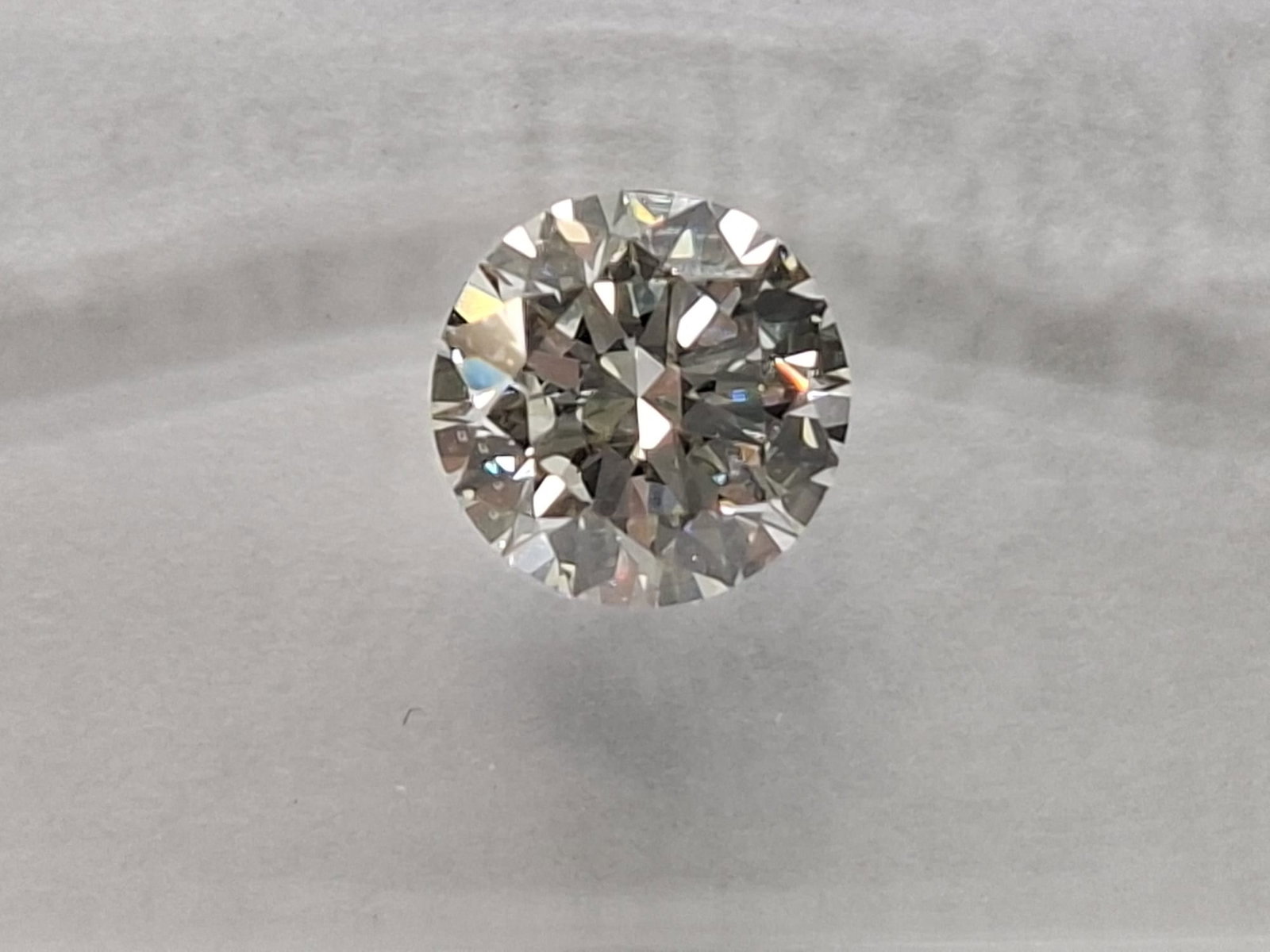 0.60 CT Natural Diamond H VS1 Ideal Cut 3EX IGI Certified Sealed - 7