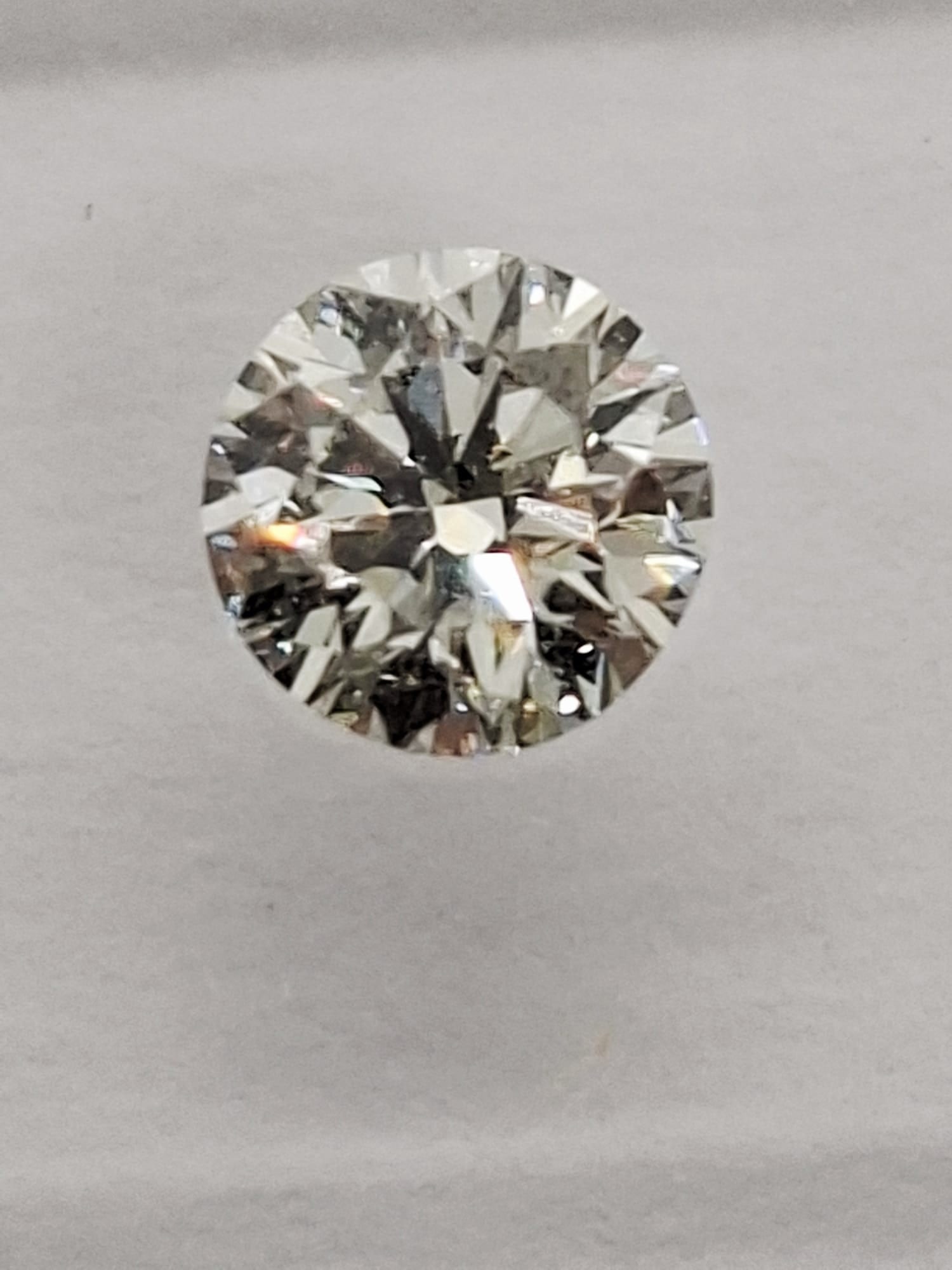0.30 CT Round Diamond G VVS2 EX Cut IGI Certified Loose Stone - 7