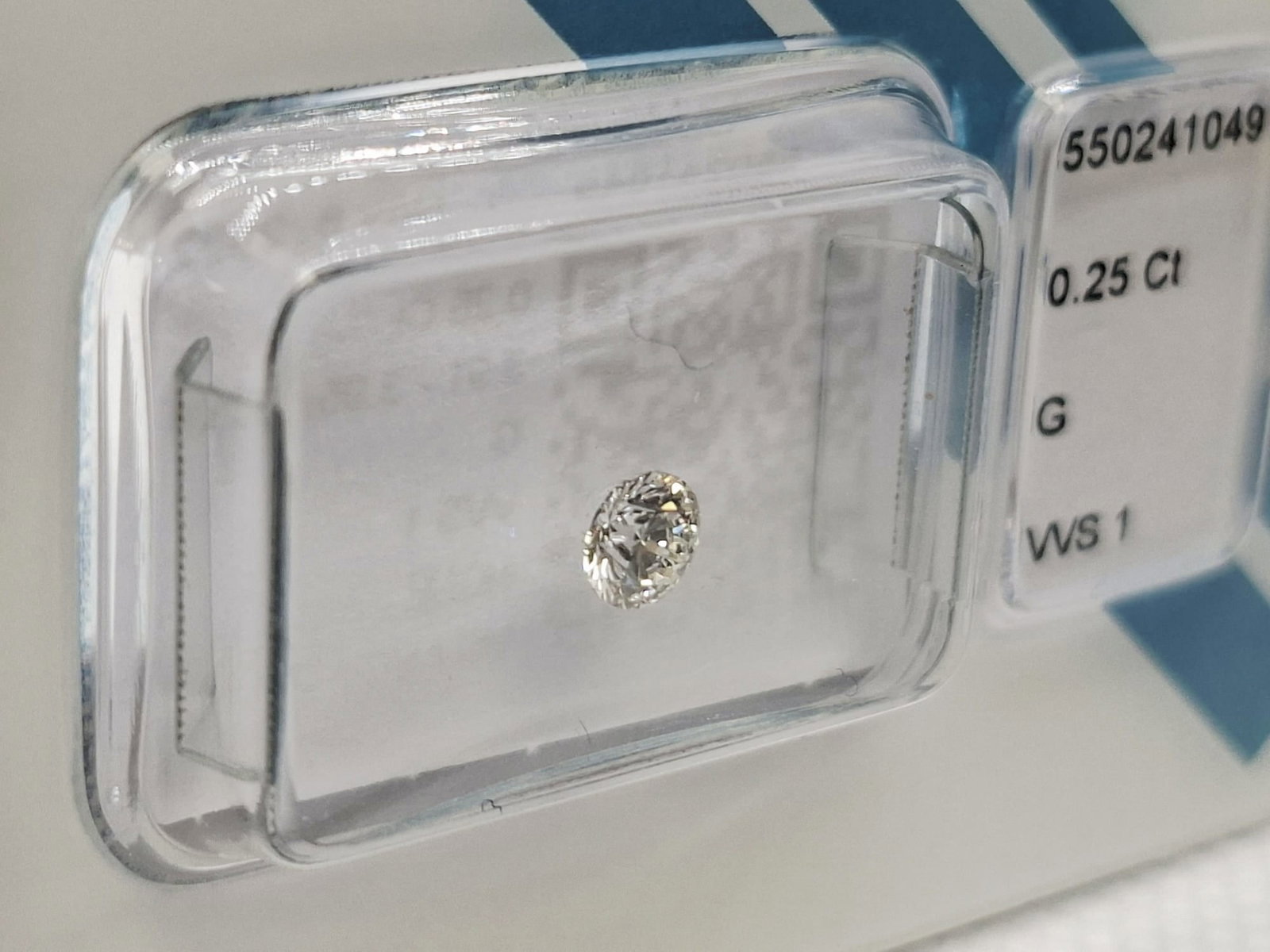 0.50 TW Pair Round Brilliant Diamonds G VVS1 IGI Certified Loose Stones - 7