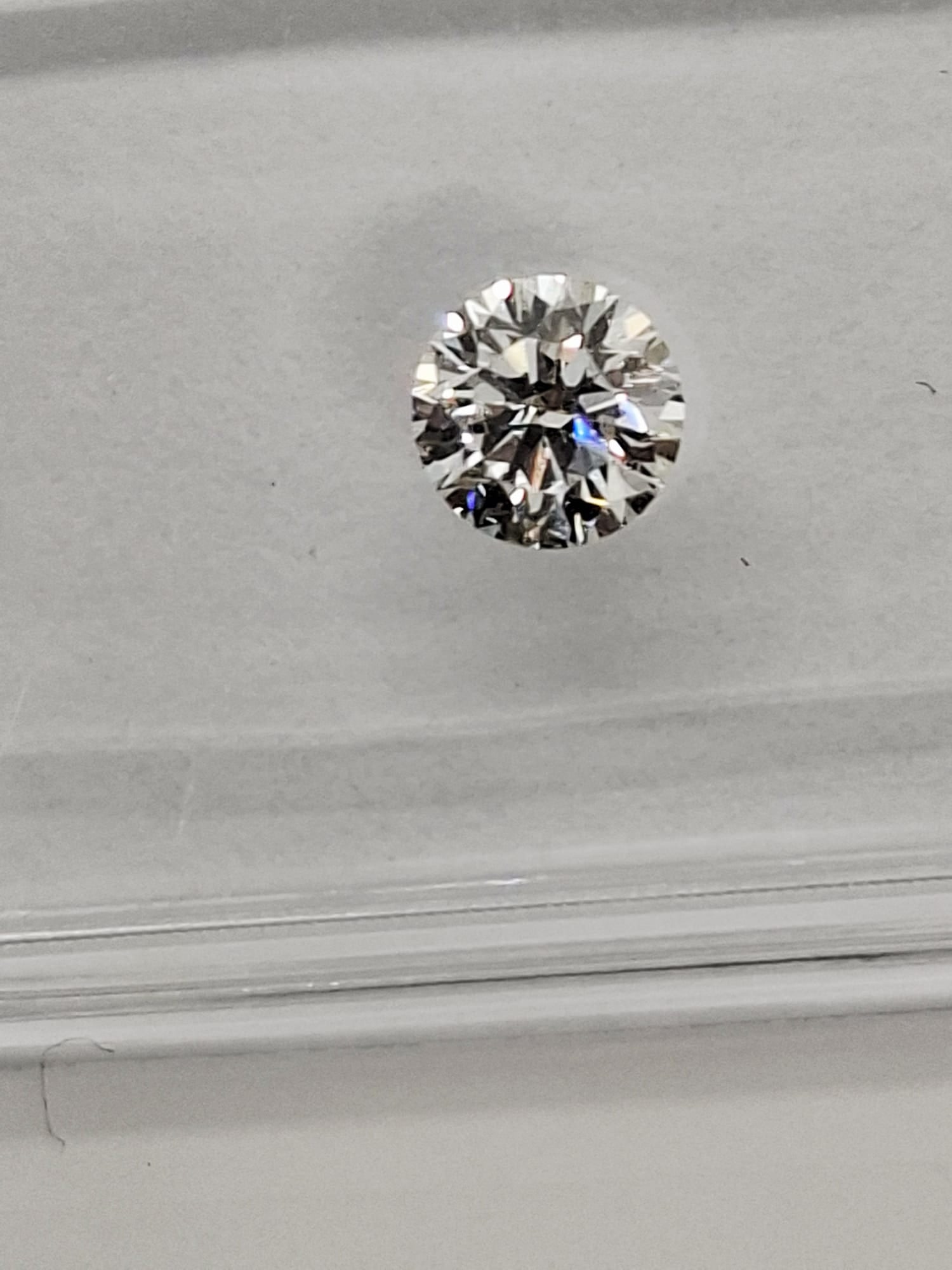 0.46 TW Round Brilliant Natural Diamond Pair 0.23 CT & 0.23 CT G VVS1 IGI Sealed - 7
