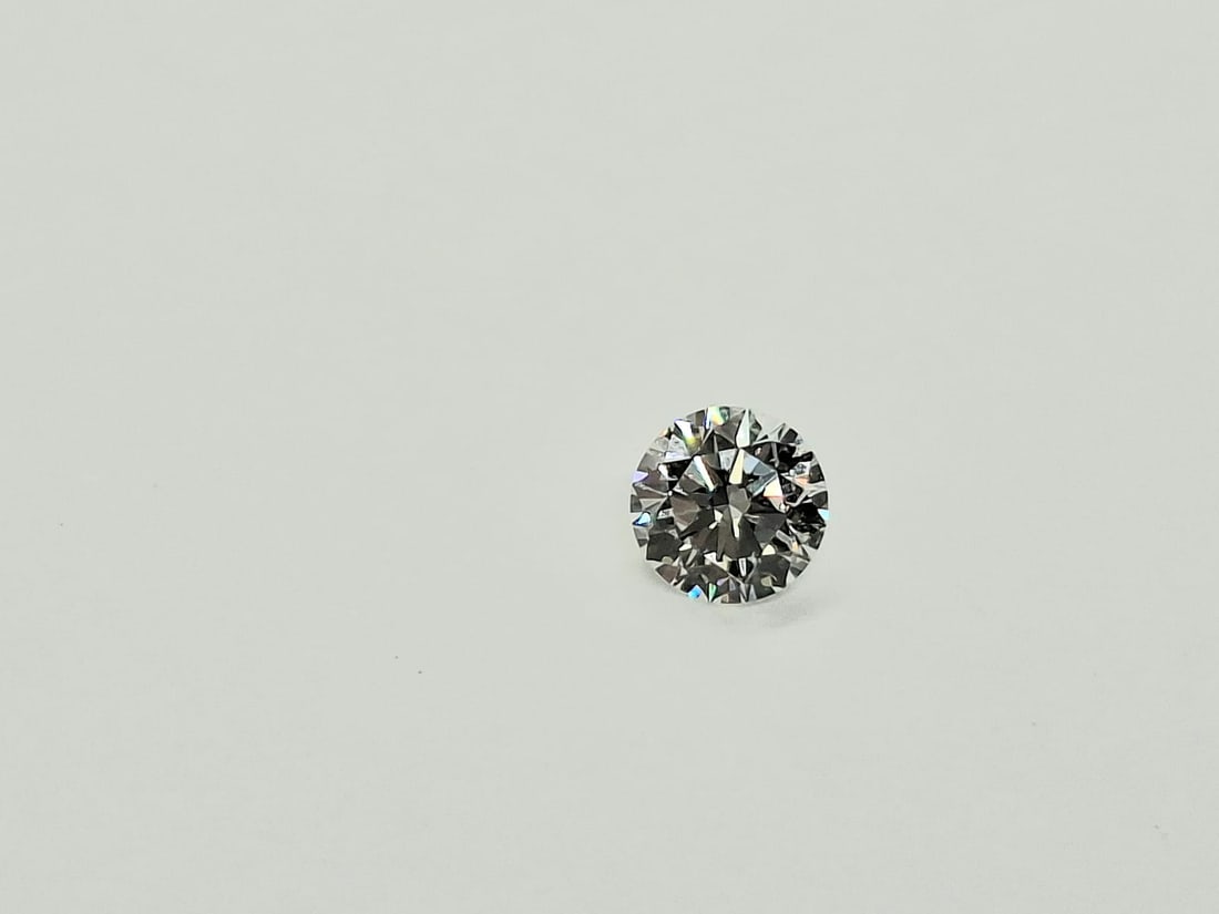 0.34 CT Round Brilliant Natural Diamond H VVS2 Very Good Cut GIA Certified - 4