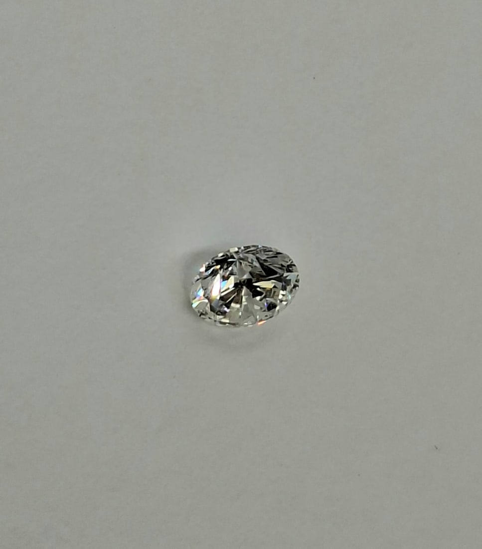 0.34 CT Round Brilliant Natural Diamond H VVS2 Very Good Cut GIA Certified - 5