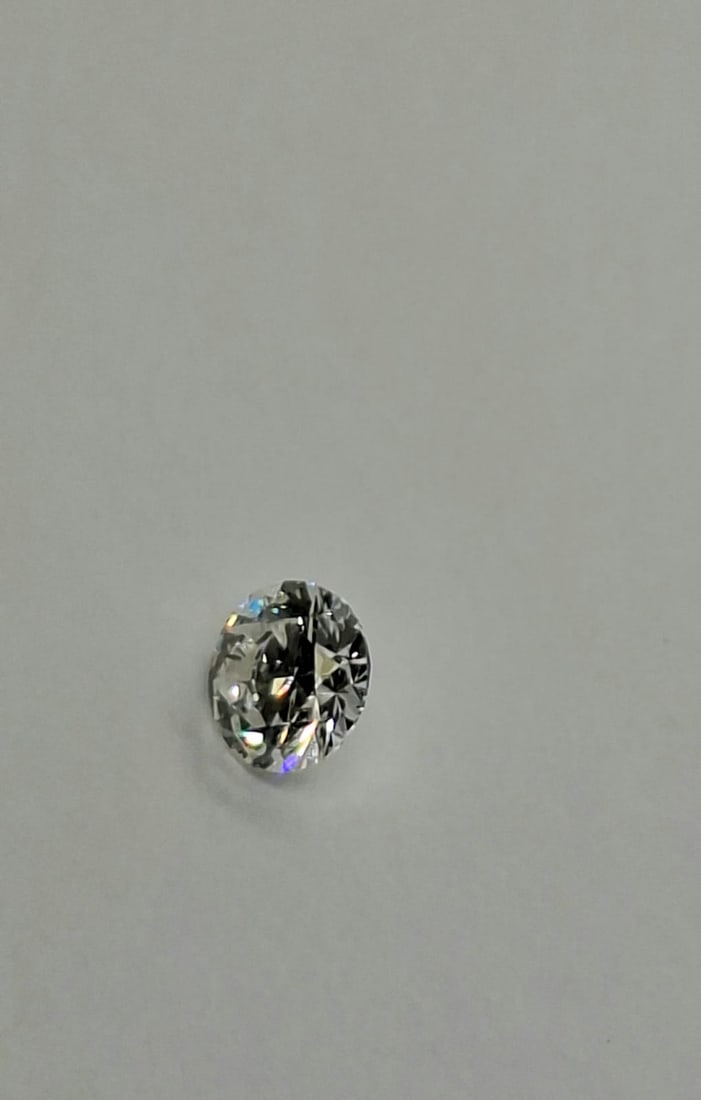 0.34 CT Round Brilliant Natural Diamond H VVS2 Very Good Cut GIA Certified - 6