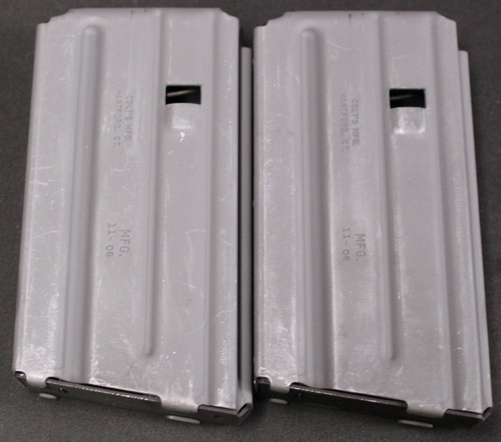 Two Colt 20 Round Magazines for AR/SP1/M16 .223/5.56 (HRR) - 2