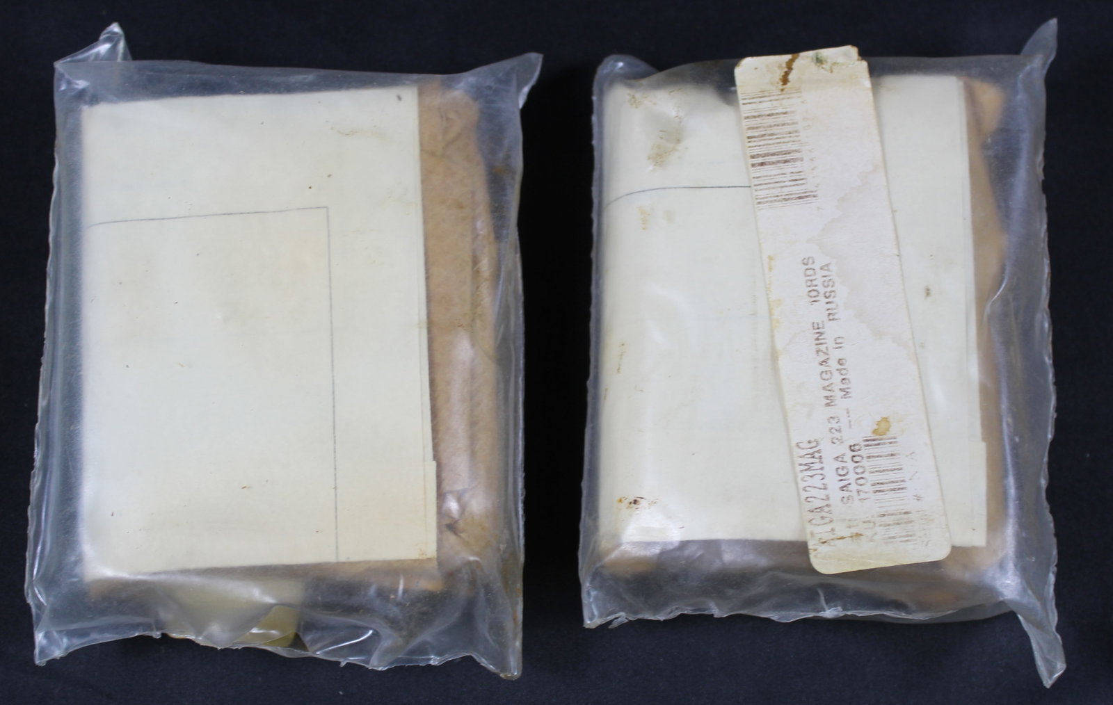 Group Lot: Two 10 Round Magazines in Original Packaging for Saiga Rifle in .223 (HRR) - 2