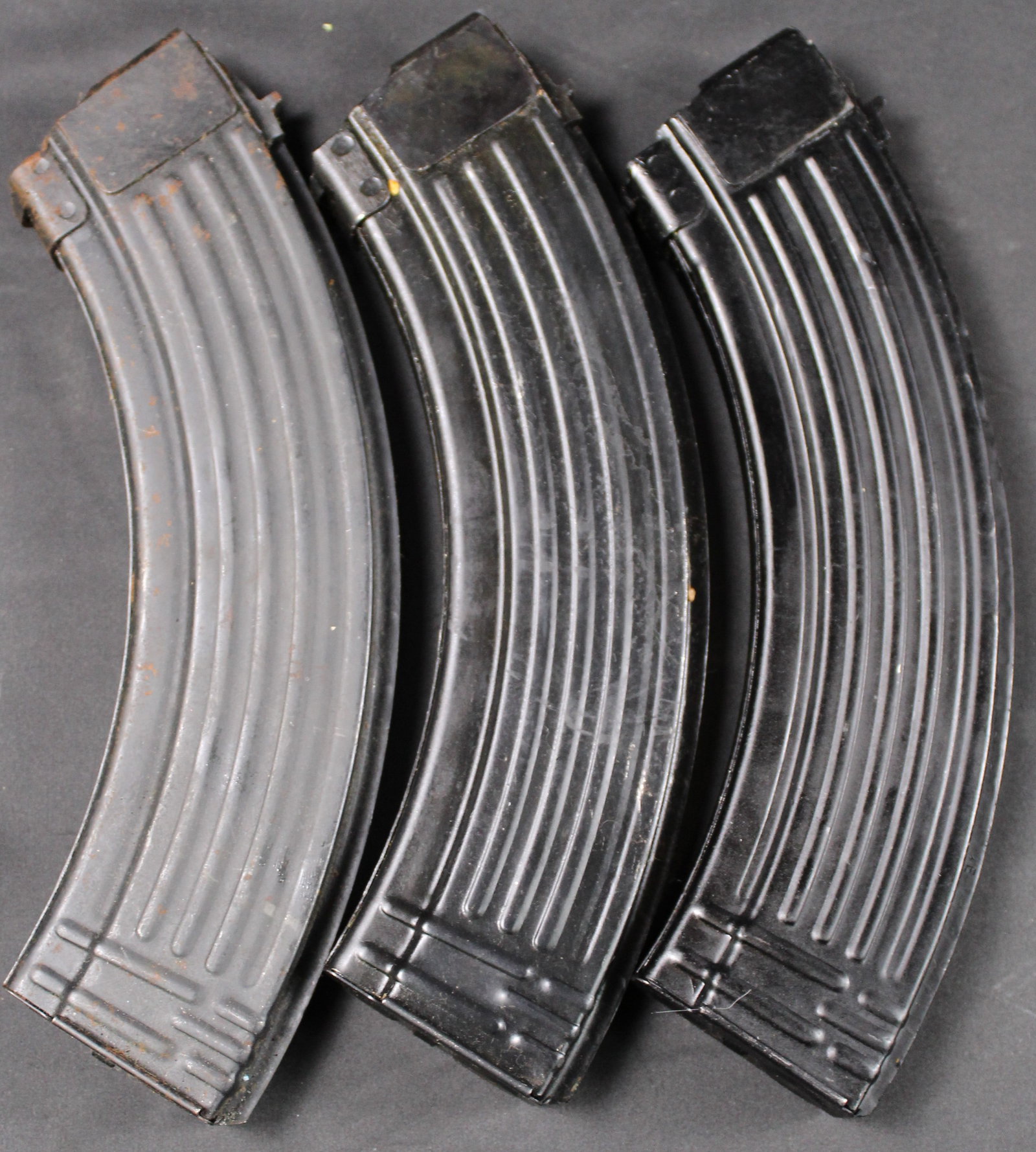 Group Lot: Three Steel 40 Round Magazines for and RPK/AK-47 Rifle in 7.62x39mm (HRR) - 2