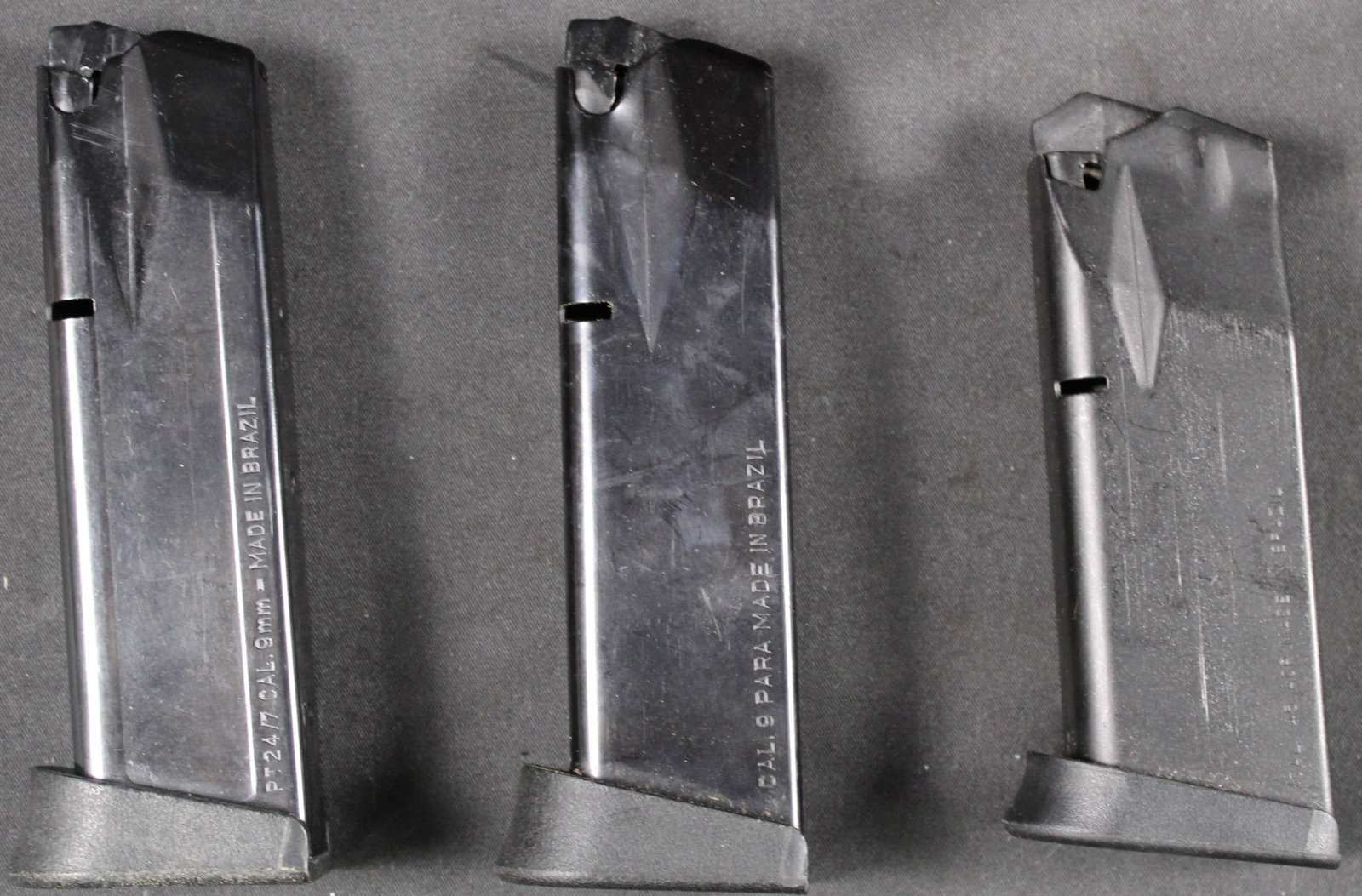 Two 10-Round Magazines for Taurus PT24/7 9MM, One 10 Round Magazine for Taurus PT-145 .45 ACP (HRR) - 2