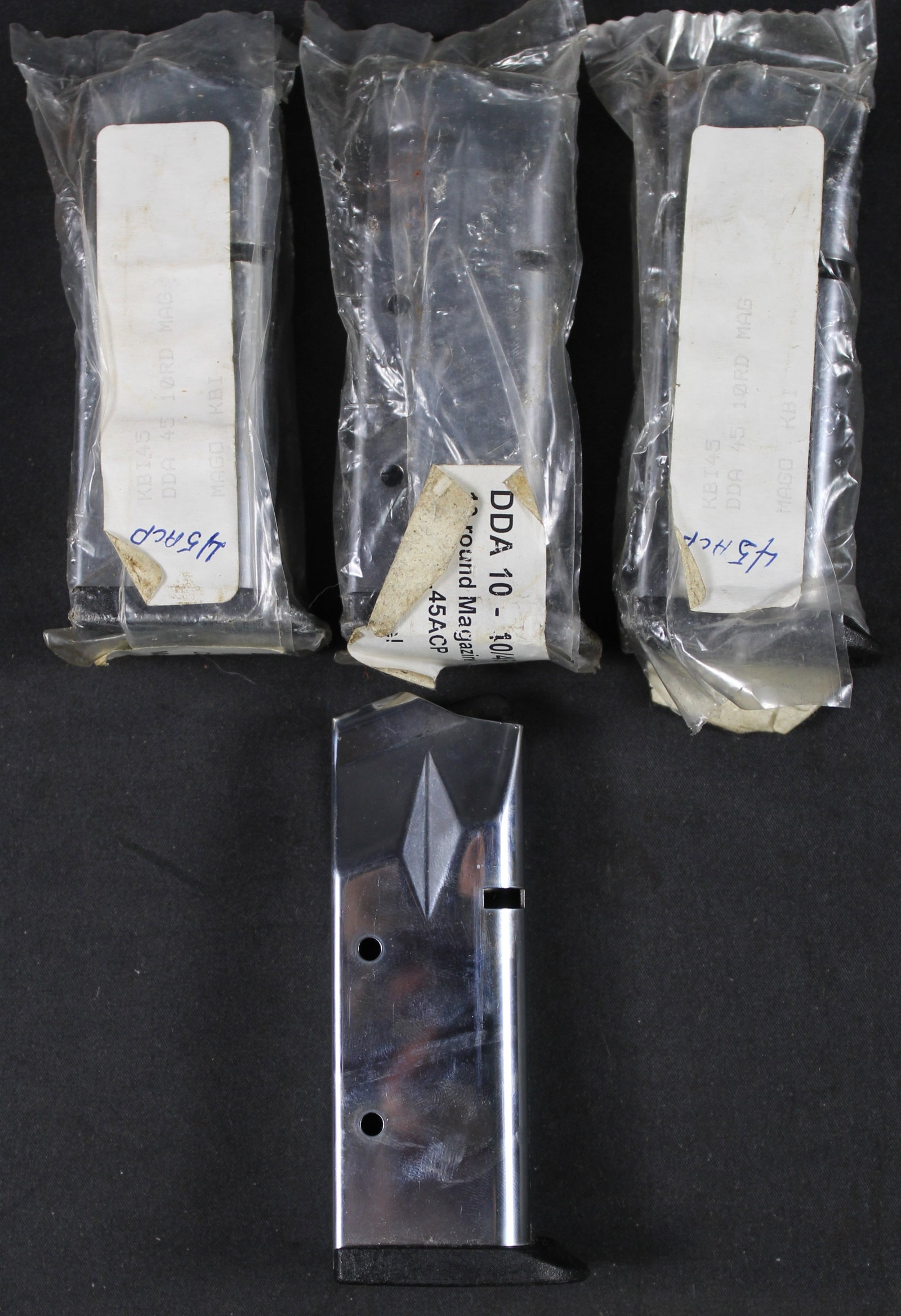 4x 10 Round Magazines for DDA40-40/45 .45 ACP (HRR): x