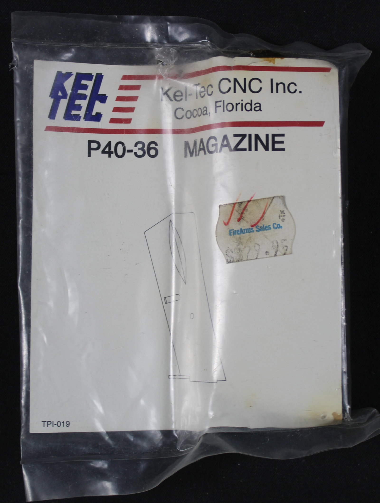 9-Round Magazine for Kel-Tec P40-36 .40 S&W (HRR) - 2