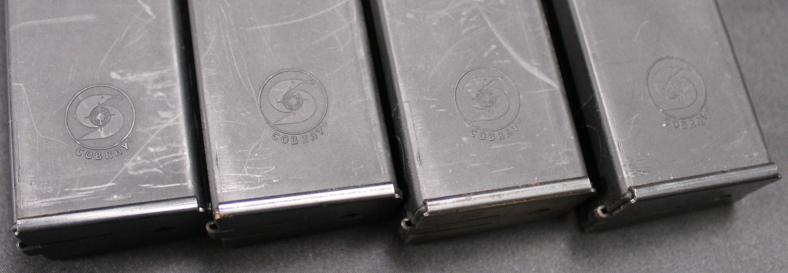 Four Factory Cobray Manufactured Polymer MAC-11 Magazines in Transport Case (FMI) - 7