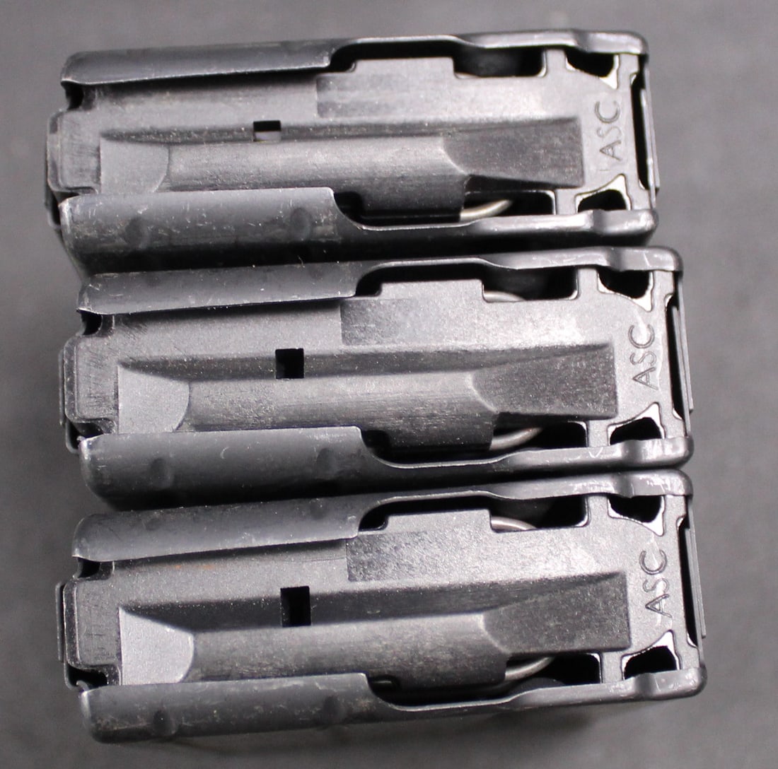 Three ASC Manufactured 7.62x39mm 20 Round AR-Style Magazines (FMI) - 4