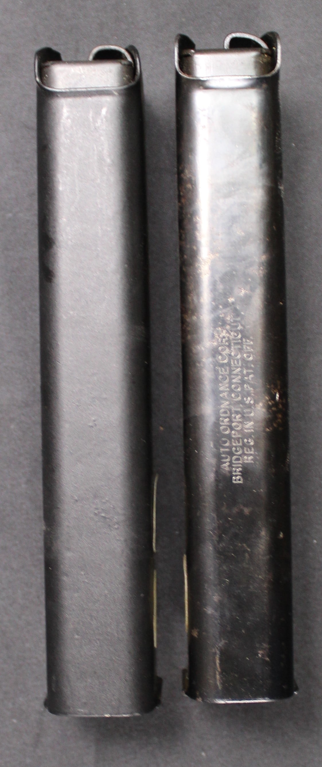 Two 20 Round Auto Ordnance Corp Manufactured 20 Round Thompson SMG Magazines .45 ACP (FMI) - 2