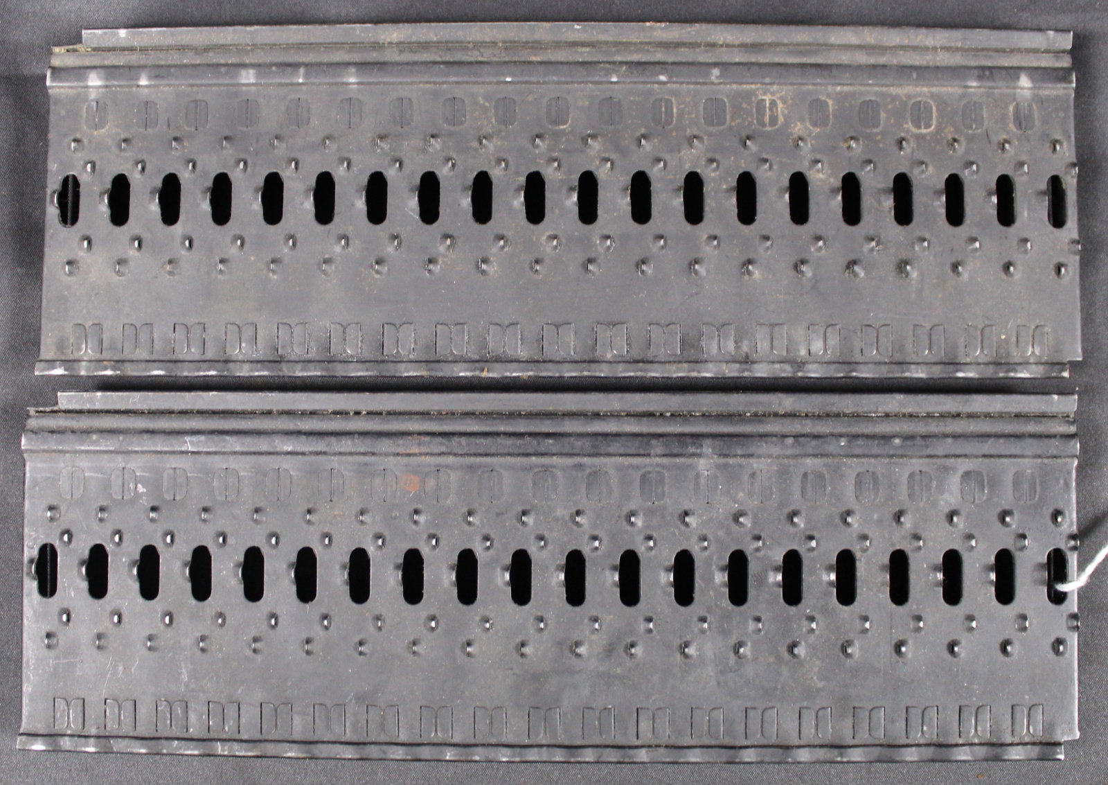 Two Hotchkiss Machine Gun Style 20 Round Ammunition Feeding Trays (FMI) - 2