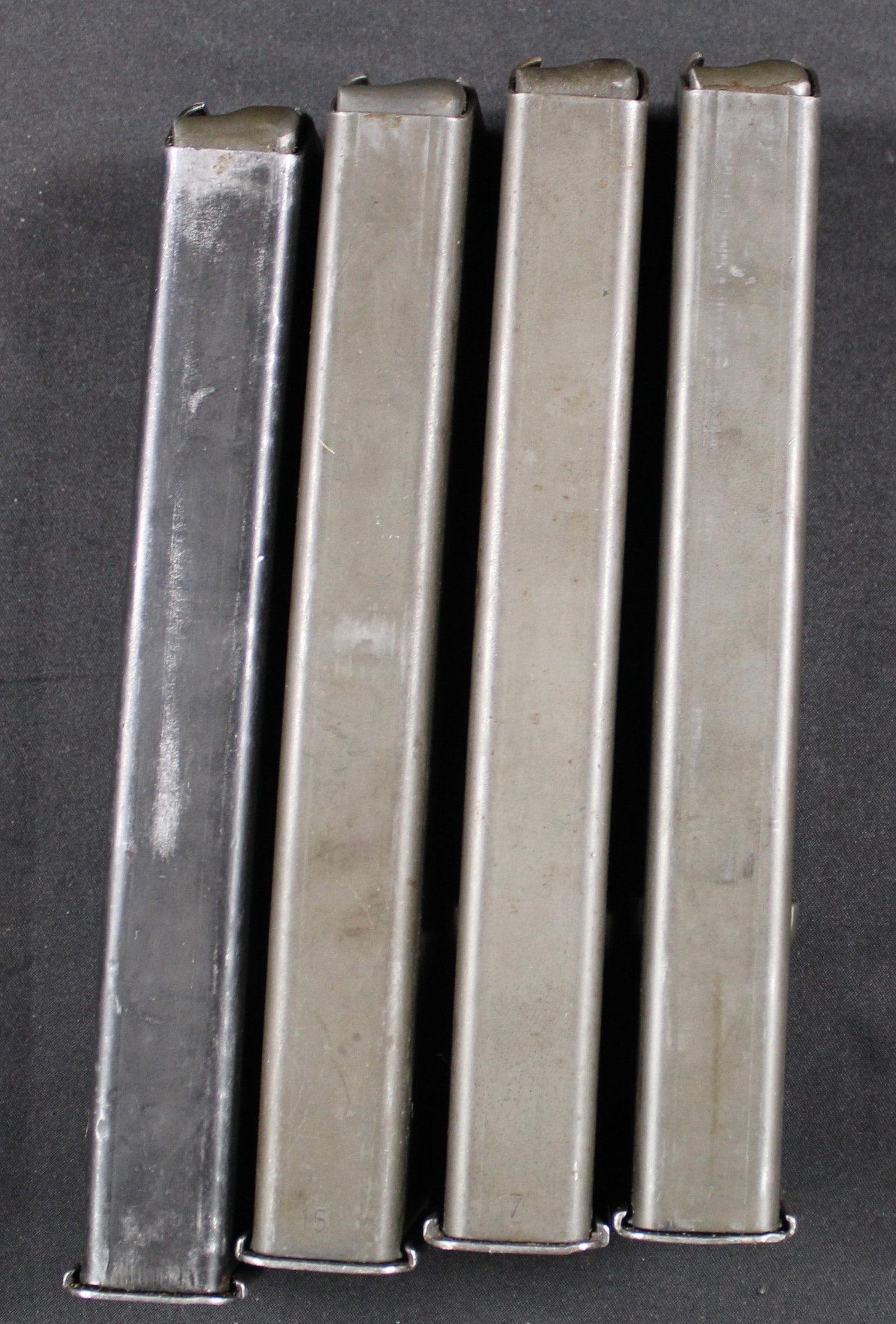 Four Israeli Marked Uzi SMG Magazines 9x19mm (FMI) - 2