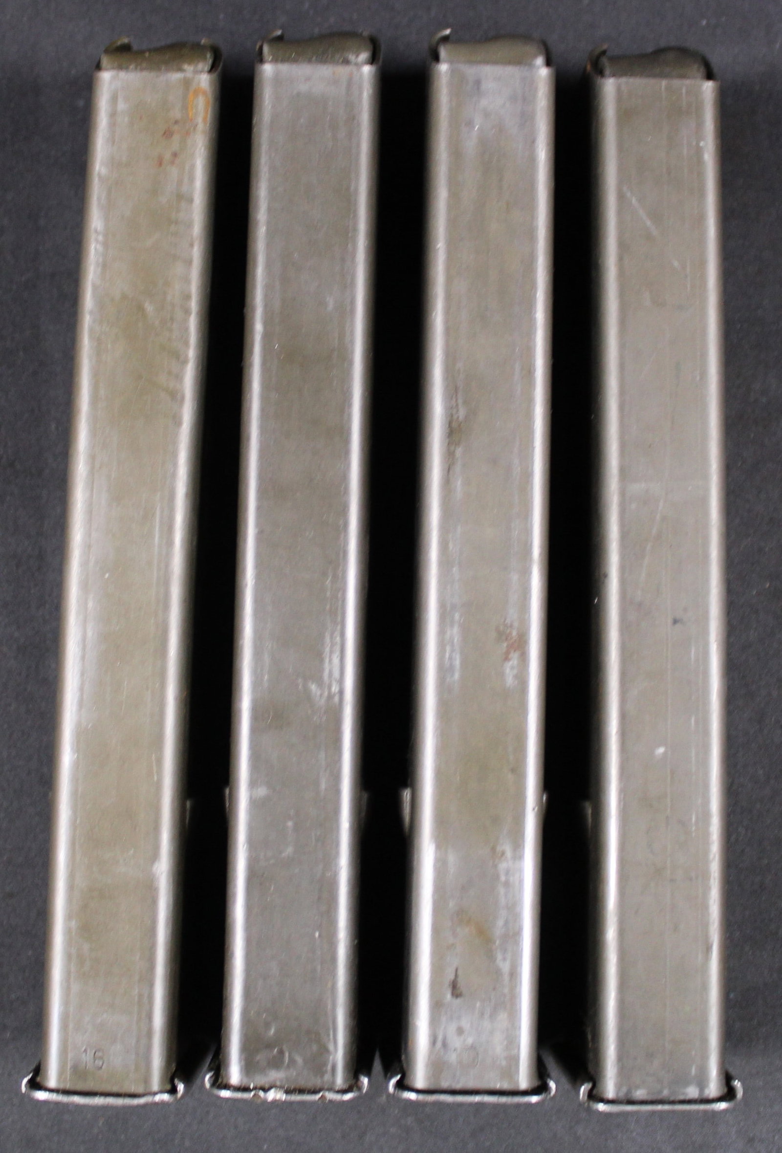 Four Israeli Marked Uzi SMG Magazines 9x19mm (FMI) - 2