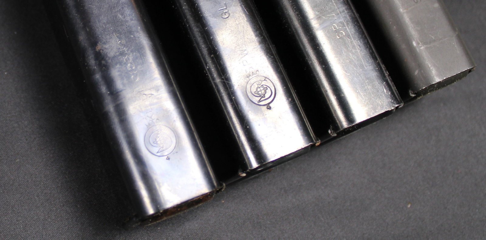 Four Factory Original MAC-10 Sub-Machine Gun Magazines .45ACP (FMI) - 2