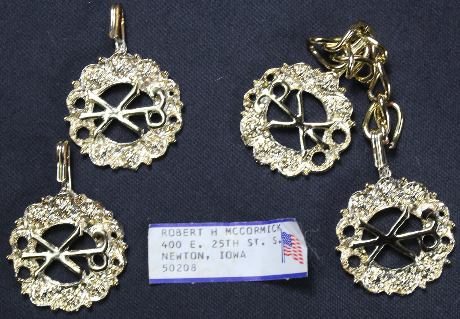 Named, Complete Dress Set and Cover for Knight of Columbus (SAE) - 12