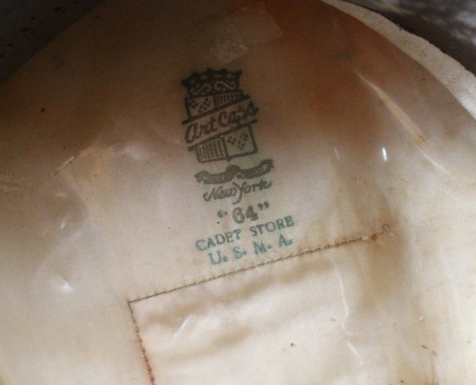 Vintage Art Caps West Point Cadet Dress White Cover (BLB) - 7