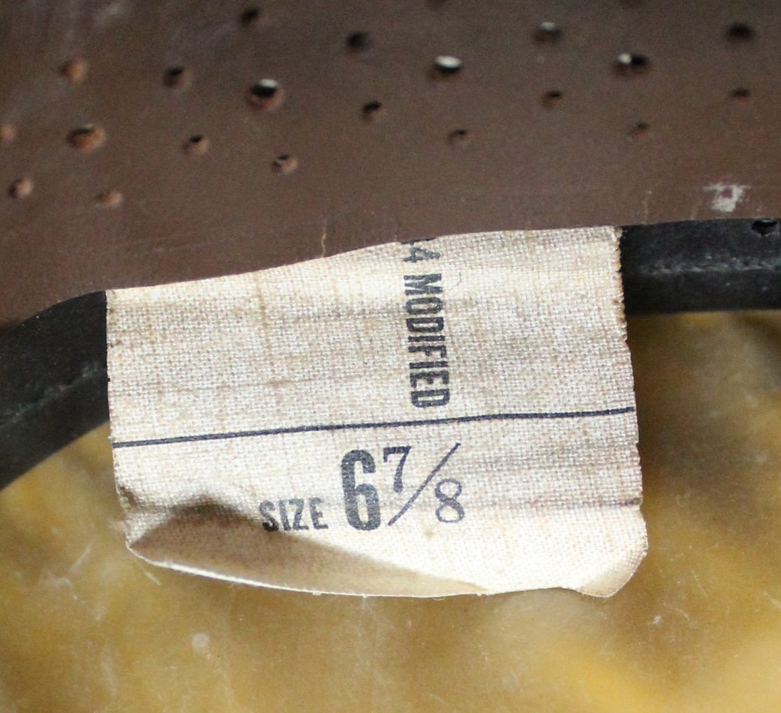 Early Vietnam War Era US Army "Crusher Cap" Visor Cover (MBH) - 10