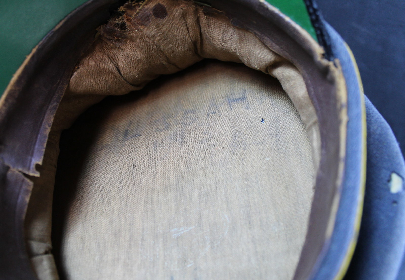 Rare WWII German Luftwaffe Schirmmutze Vizor Cap (MME) - 13