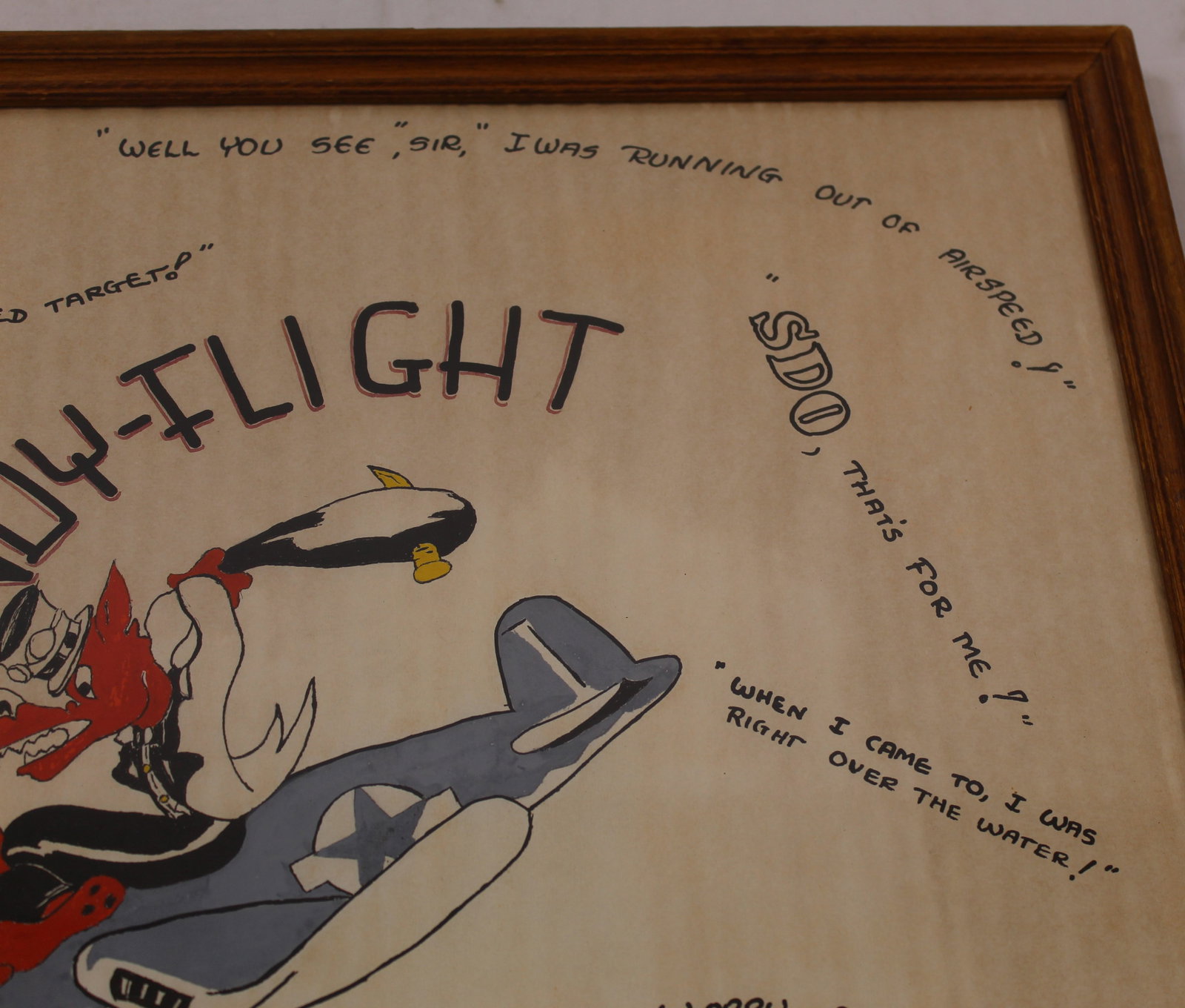 Framed, Unit Signed Brandy Flight Wall Art (KFC) - 3