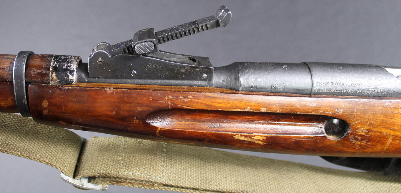 Numbers Matching 1942 Dated Soviet Izshevsk Mosin Nagant 91/30 with Sling (LBW) - 14