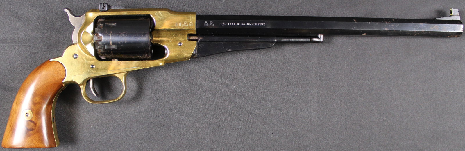 Black Powder .44 Caliber Revolver (SAE): Estimated shipping parcel size (LxWxH) 12 inches x 8 inches x 8 inches. Please note, shipping estimates are provided for LiveShipping calculations only and may vary based on weight and location. The