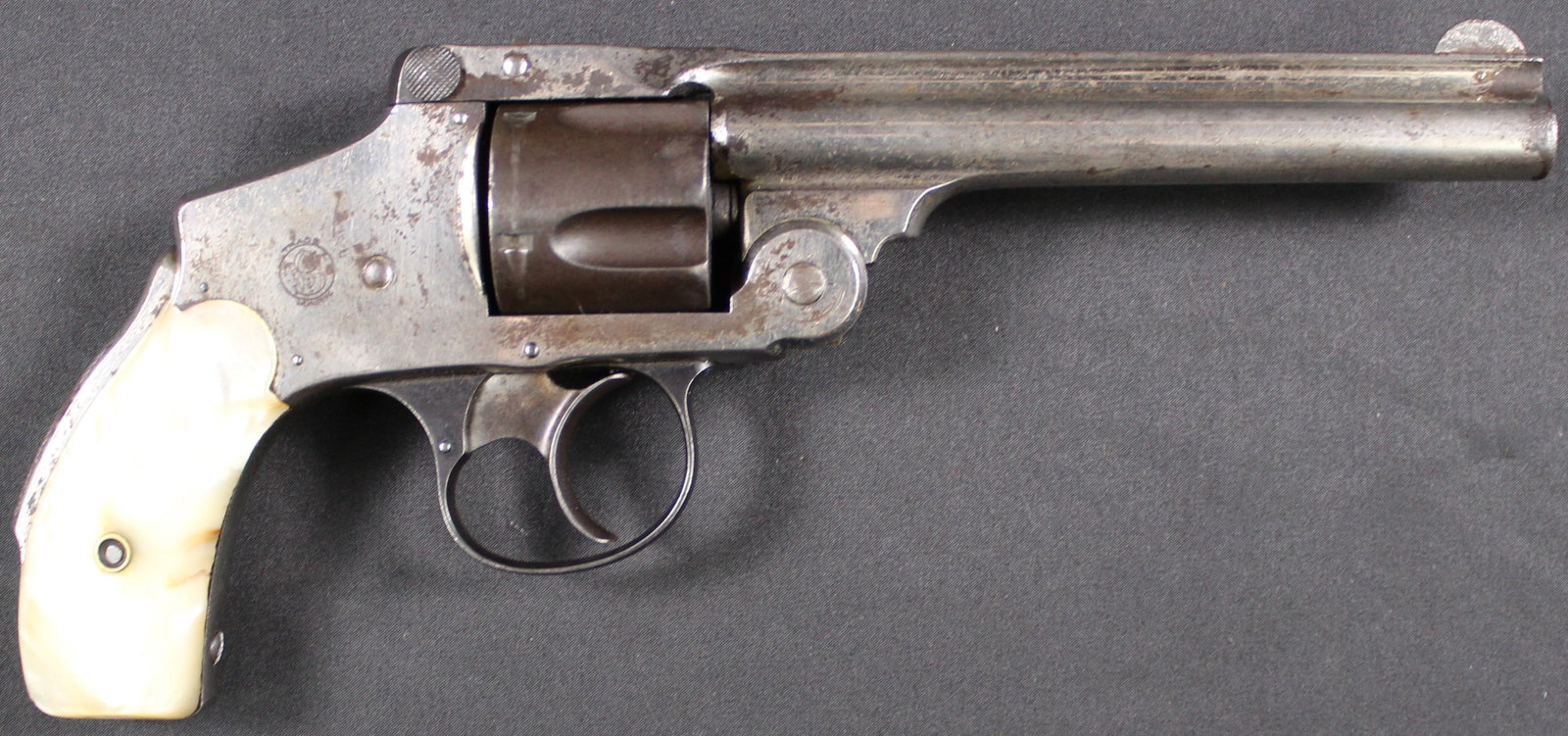 Antique Smith & Wesson 3rd Model 5-Shot Hammerless Revolver No FFL Req'd (HJJ): Estimated shipping parcel size (LxWxH) 10 inches x 6 inches x 4 inches. Please note, shipping estimates are provided for LiveShipping calculations only and may vary based on weight and location. The