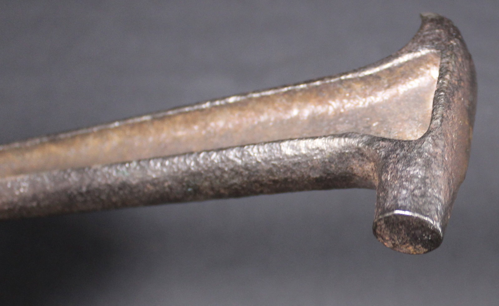 c.WWI US Cavalry Antique WW1 U.S. Calvary M1912 Farrier Tool Picket Pin Stake Spike Hammer (FMI) - 2