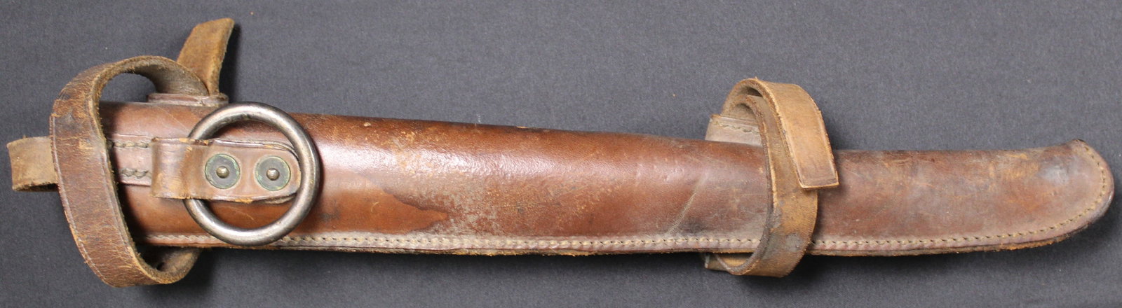 c.WWI US Cavalry Antique WW1 U.S. Calvary M1912 Farrier Tool Picket Pin Stake Spike Hammer (FMI) - 6