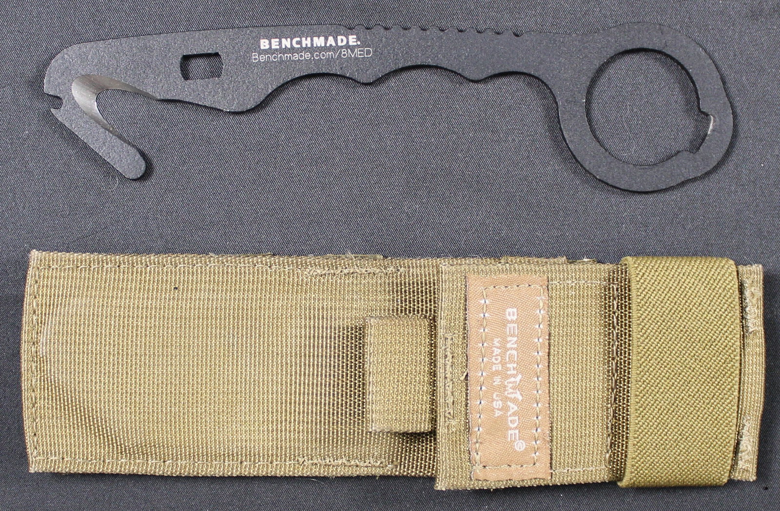 Benchmade USA Canvas-Cutting Seatbelt Knife (FMI): Estimated shipping parcel size (LxWxH) 10 inches x 6 inches x 4 inches. Please note, shipping estimates are provided for LiveShipping calculations only and may vary based on weight and location. The
