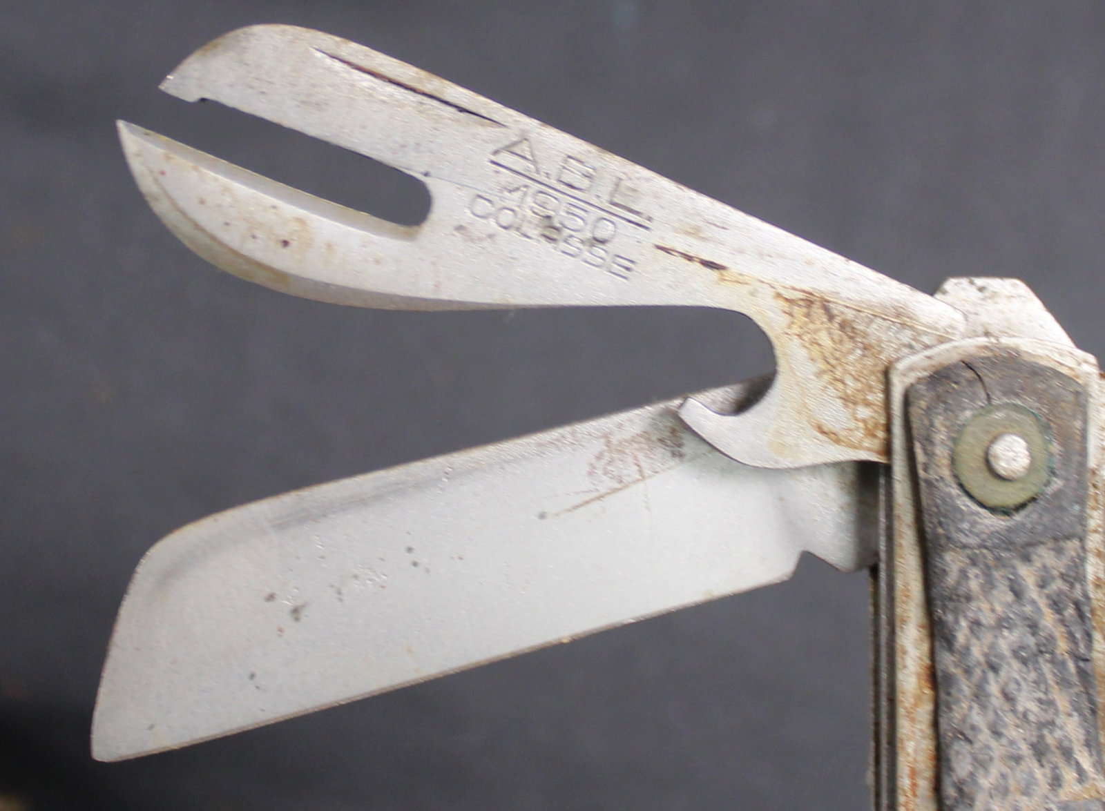 Two Belgian Military Issued Botswain's Knife Dated 1951 and 1950 (JAA) - 3