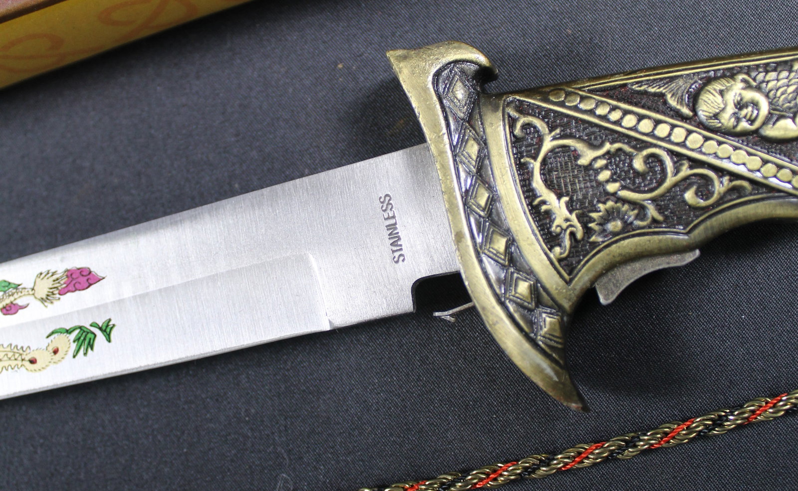 New Old Stock Ornate Chinese Dagger (JAA) - 6