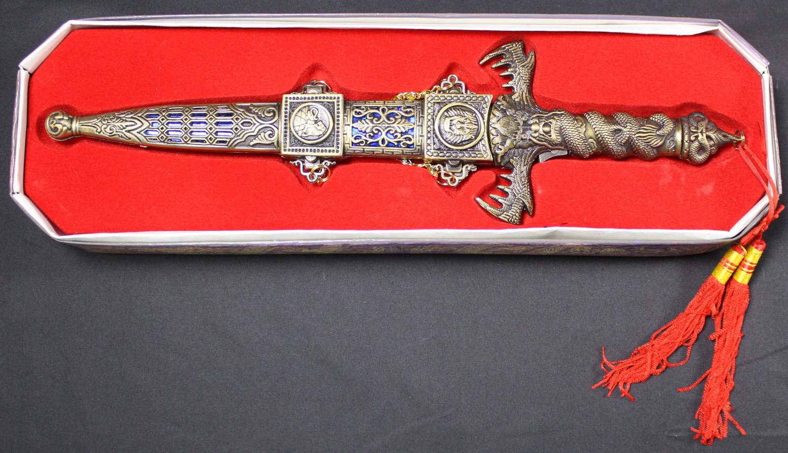 New Old Stock Ornate Chinese Dagger (JAA) - 2