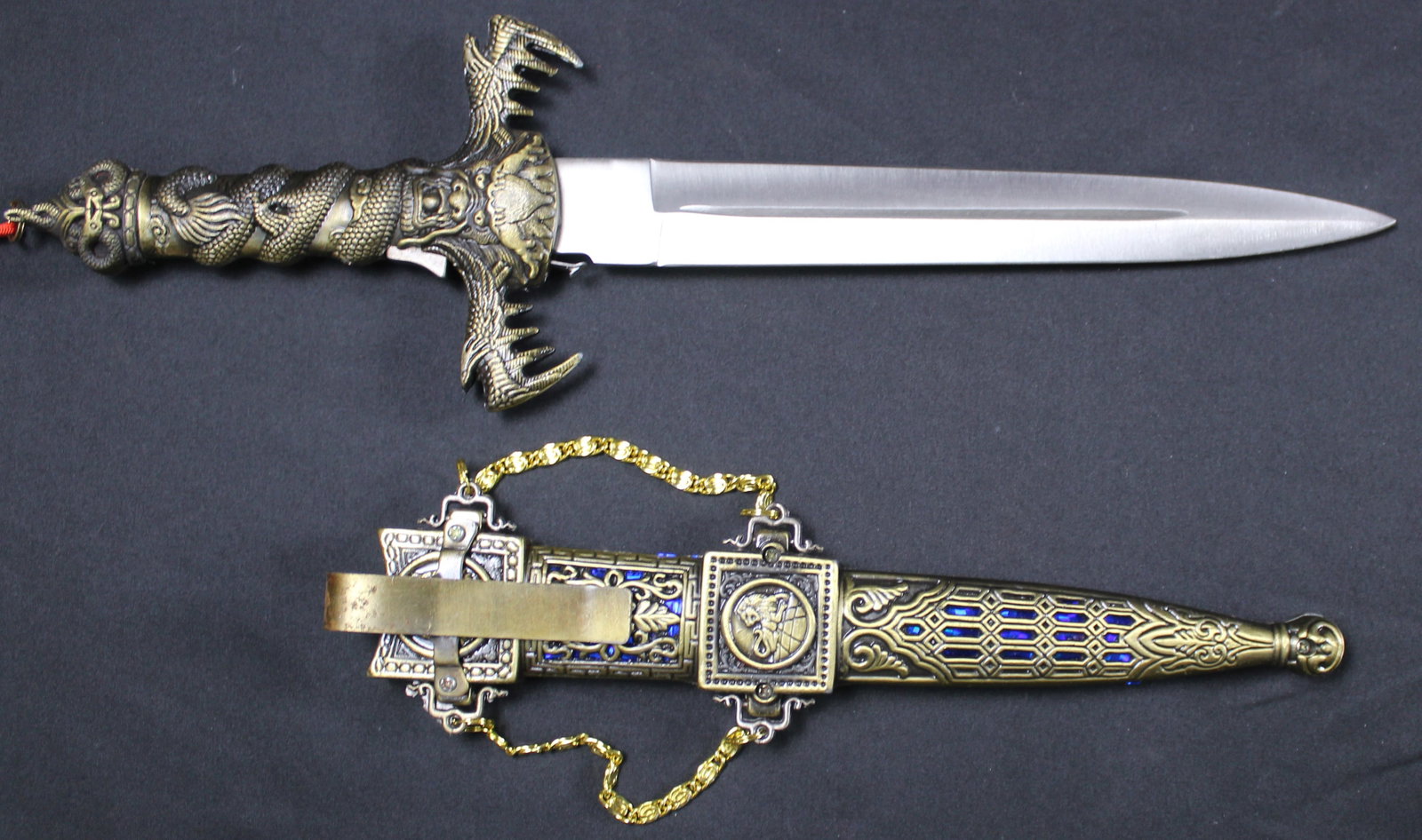New Old Stock Ornate Chinese Dagger (JAA) - 7